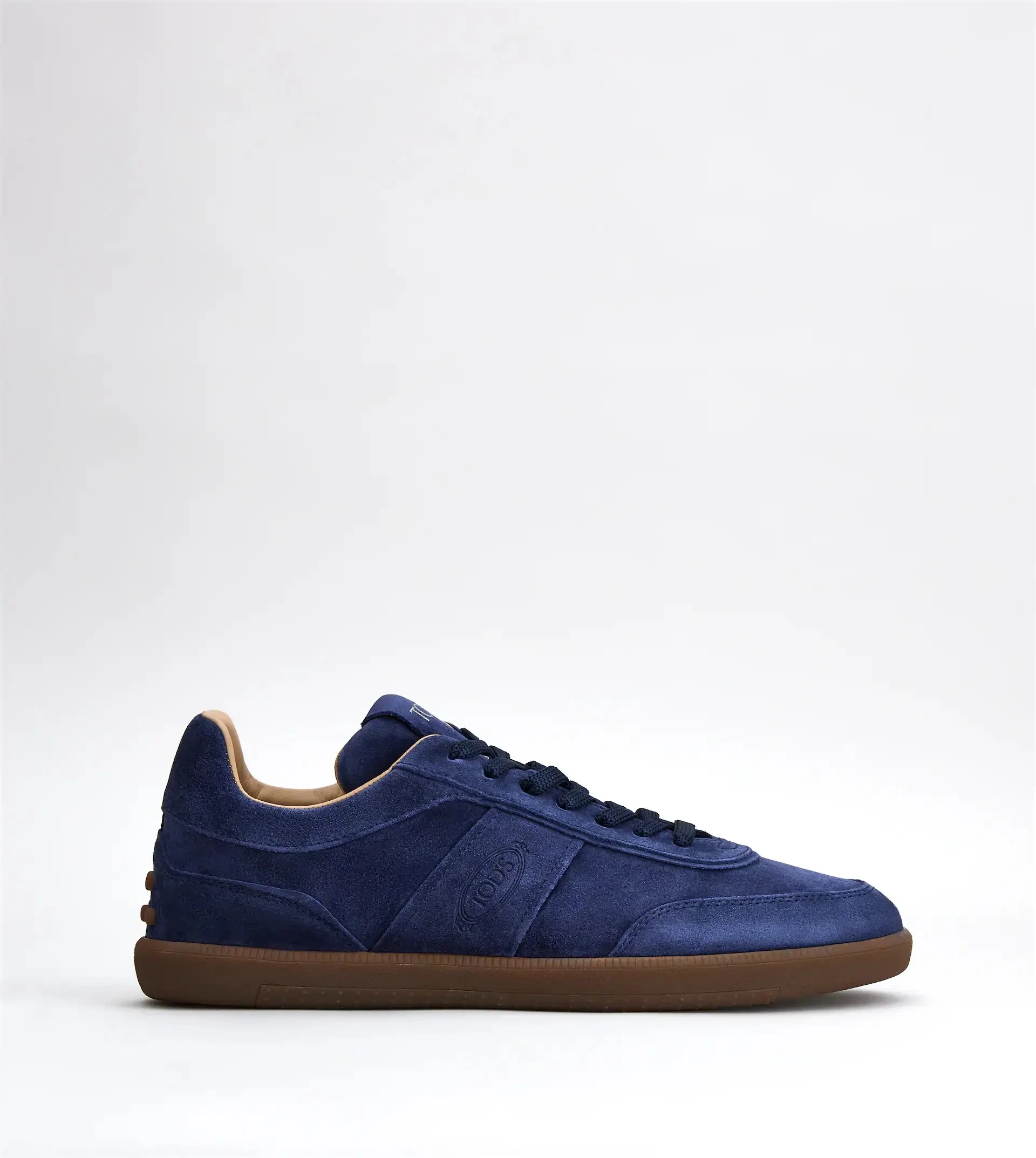 TOD'S TABS SNEAKERS IN SUEDE - BLUE - 1