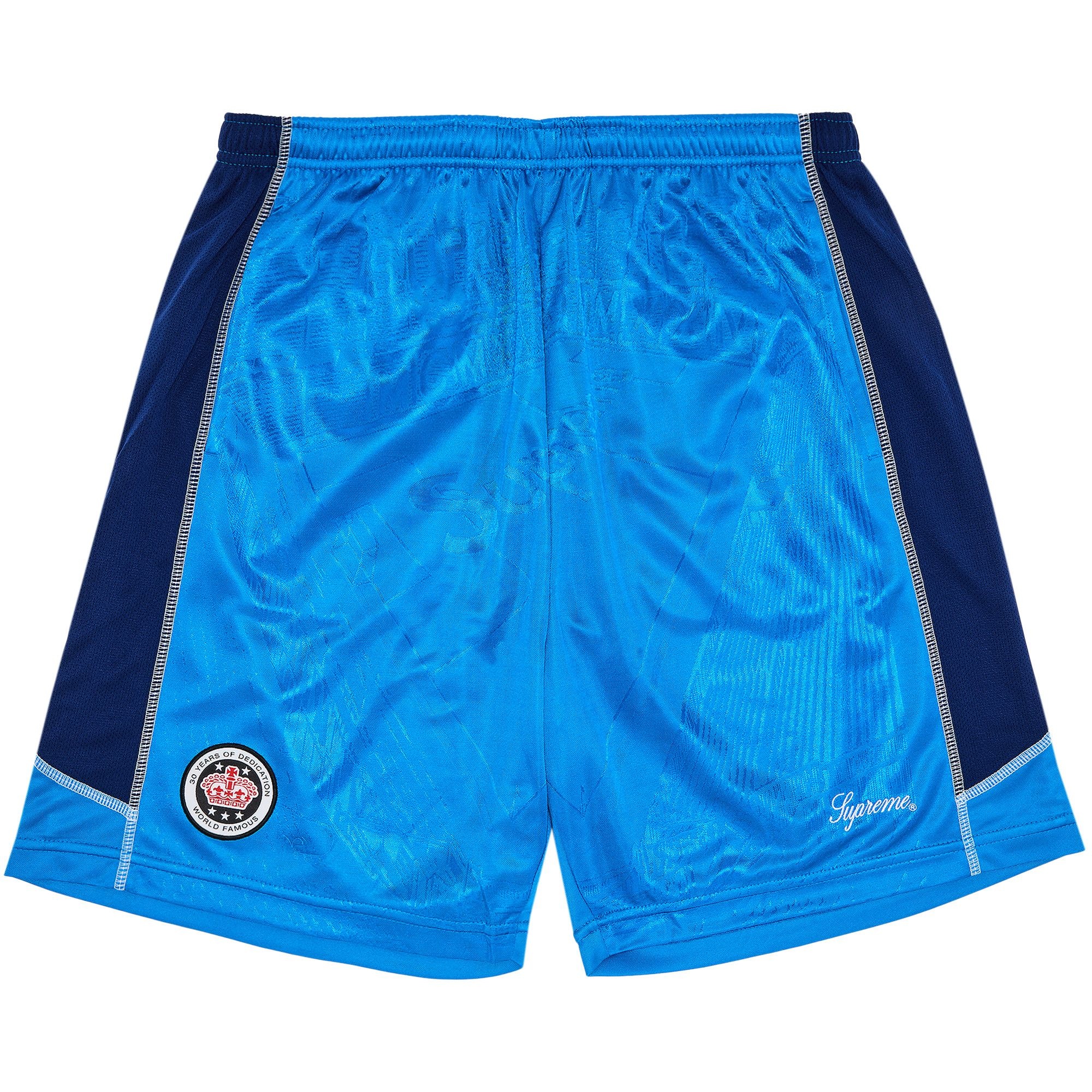 Supreme Jacquard Soccer Short 'Blue' - 1