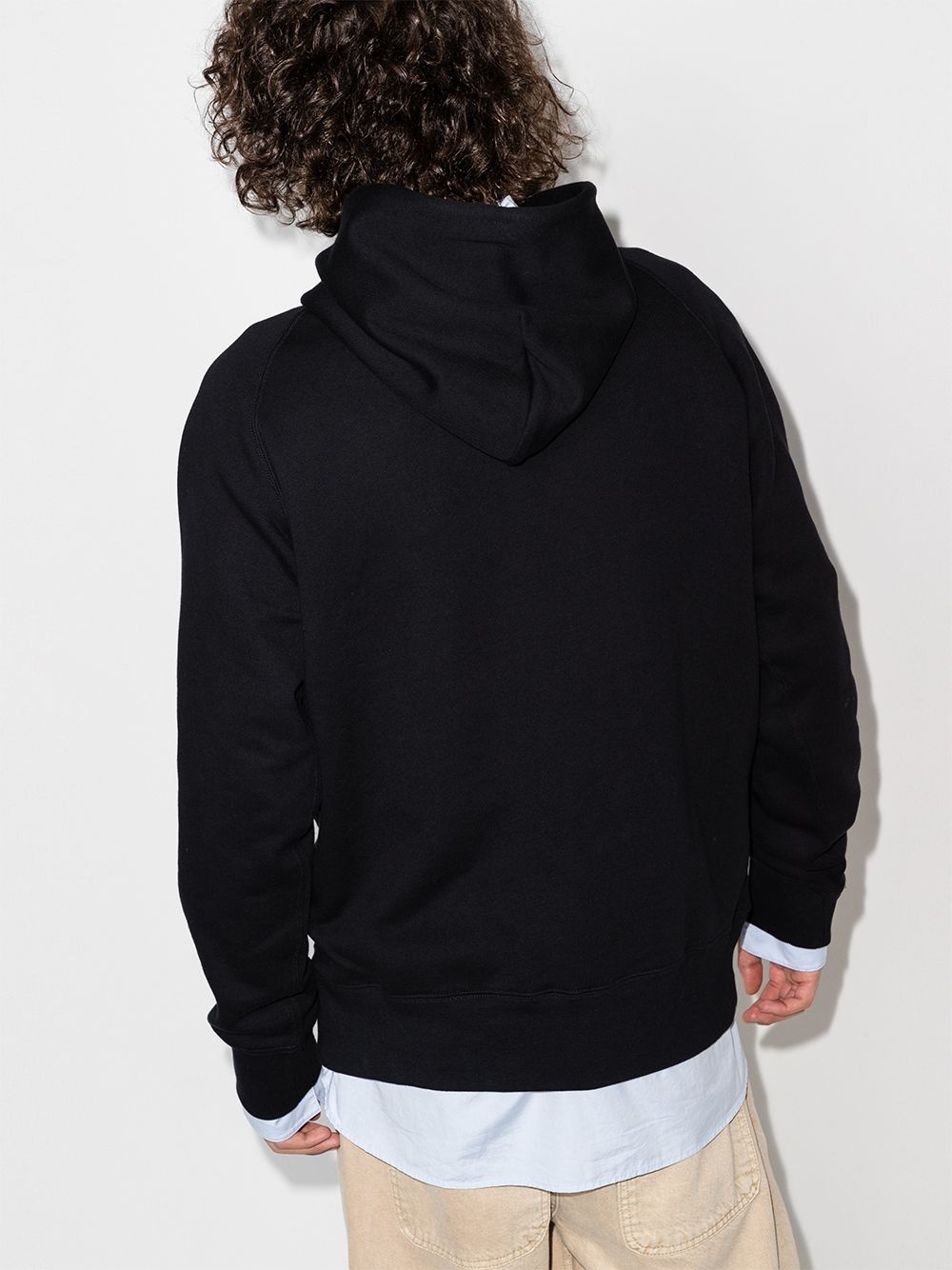 x KAWS logo-print hoodie - 3