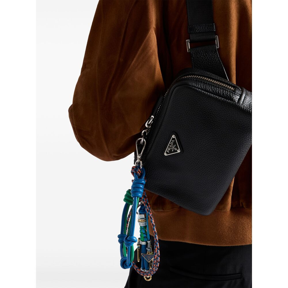 Prada Black Messenger Bags Men - 4