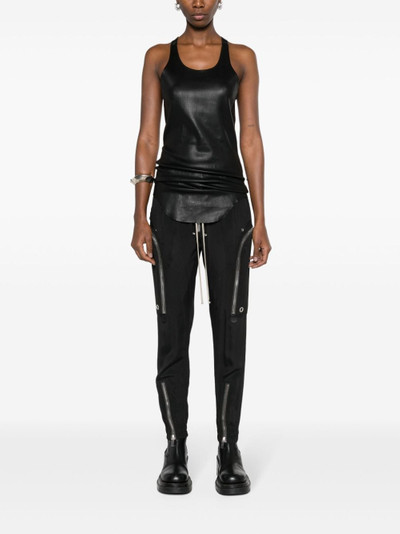 Rick Owens sleeveless leather tank top outlook