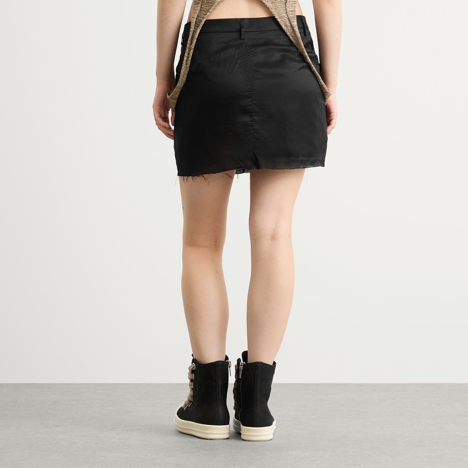 Rick Owens Firbanks Mini Skirt - 3