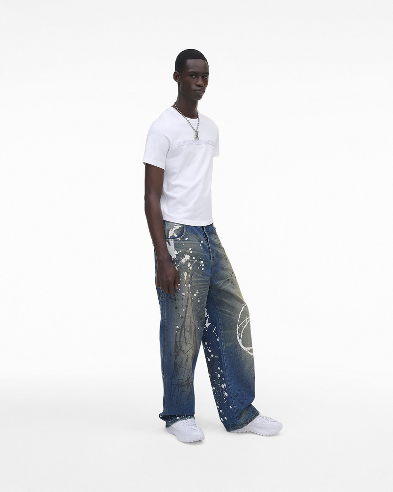 FUTURA X MARC JACOBS PAINTED OVERSIZED JEAN 7