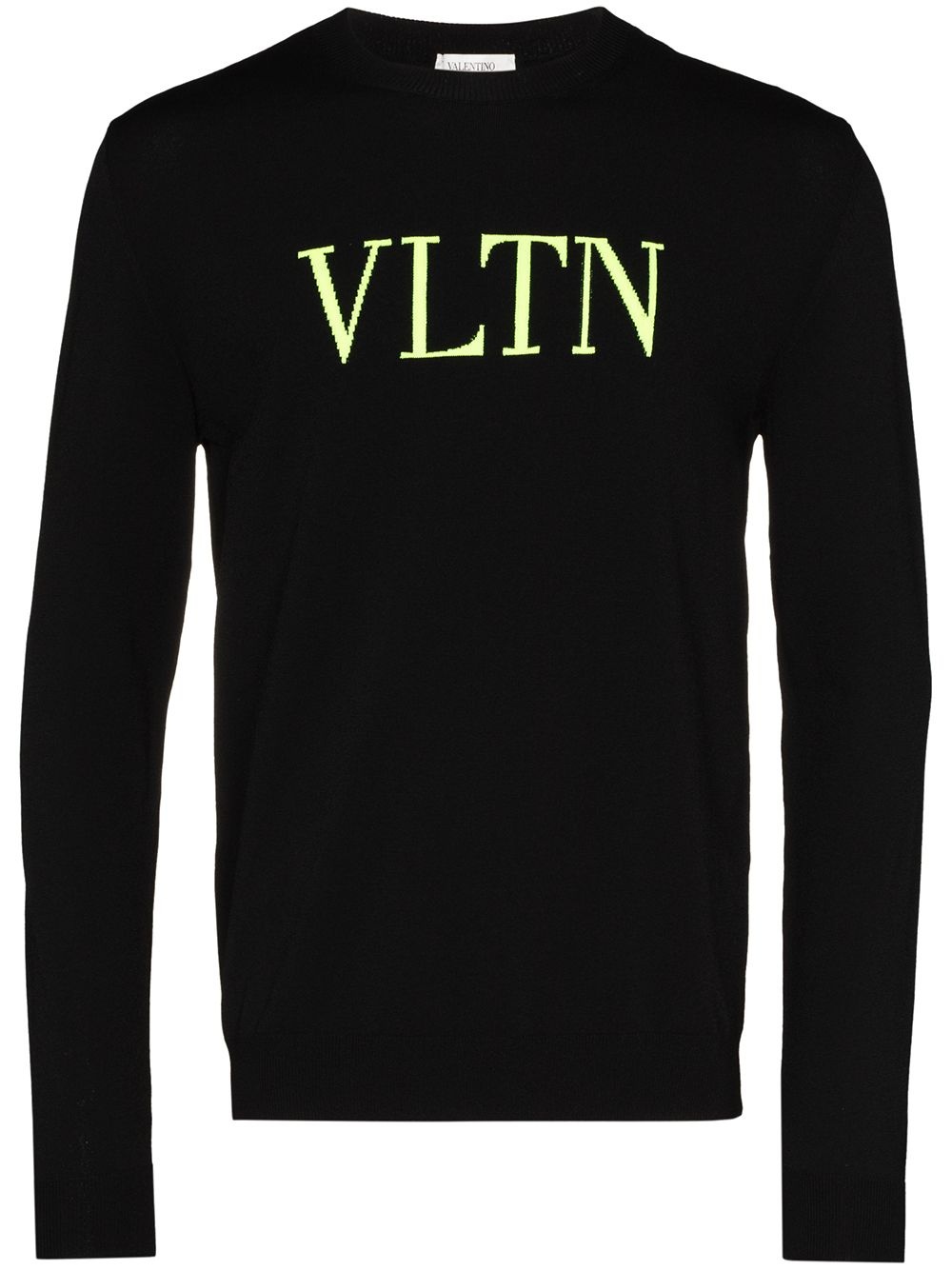 VLTN intarsia-knit jumper - 1