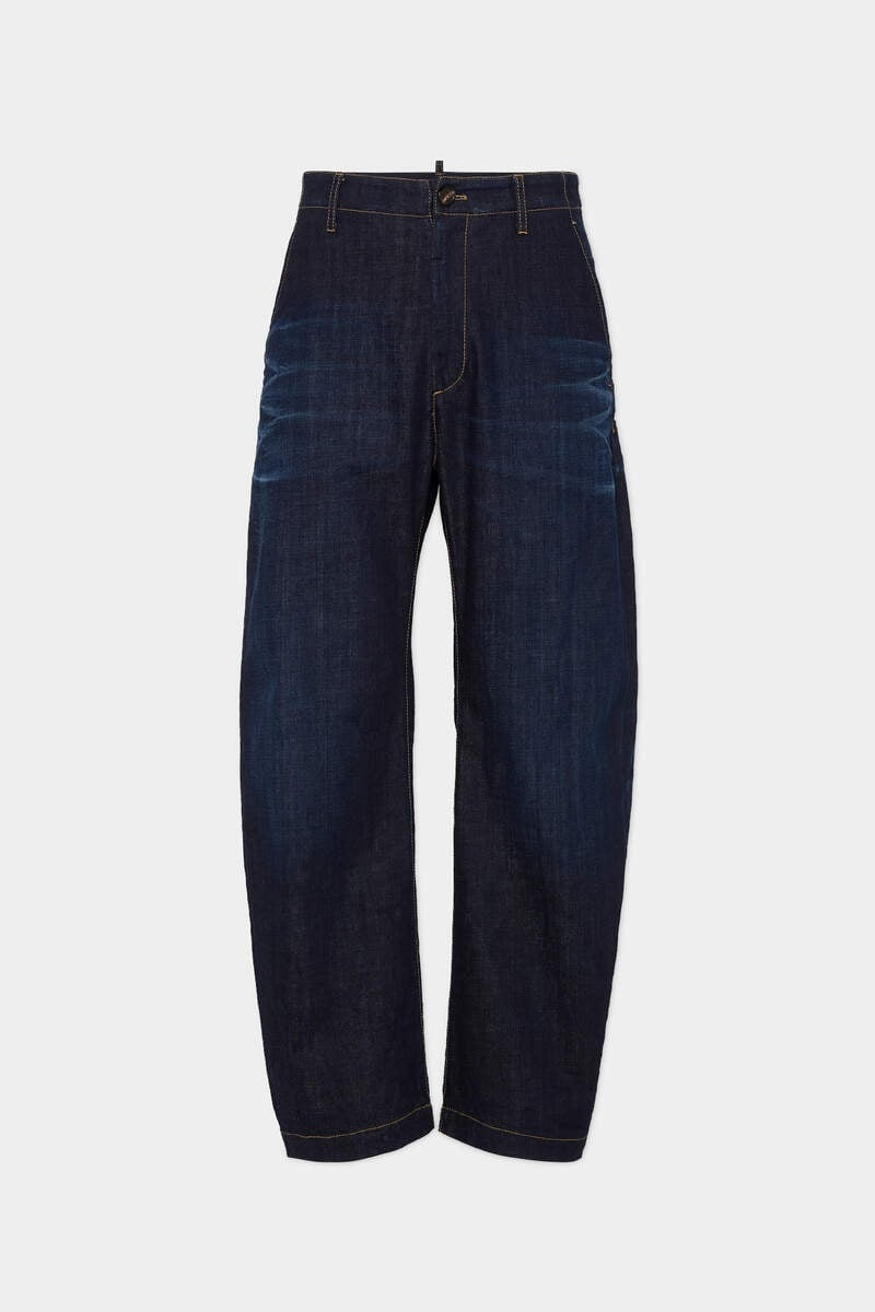 DARK URBAN WASH SNATCH FIT PANT - 1