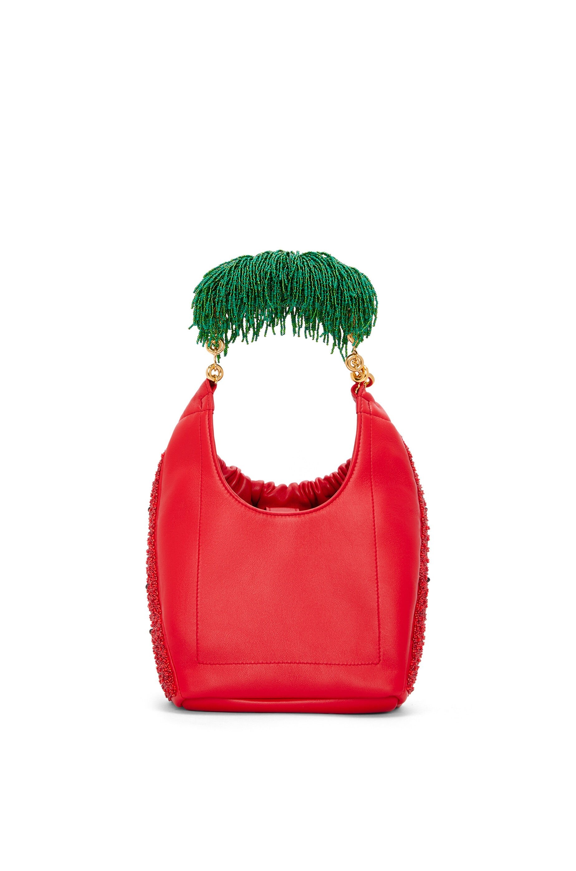 Mini Squeeze bag in beaded leather - 6