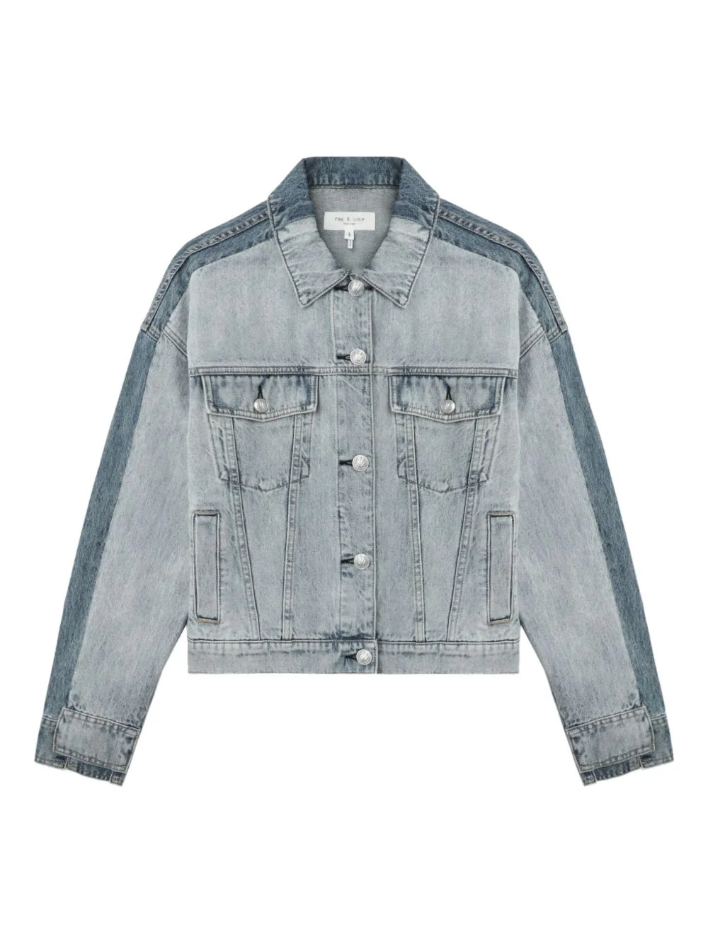 panelled button jacket - 1