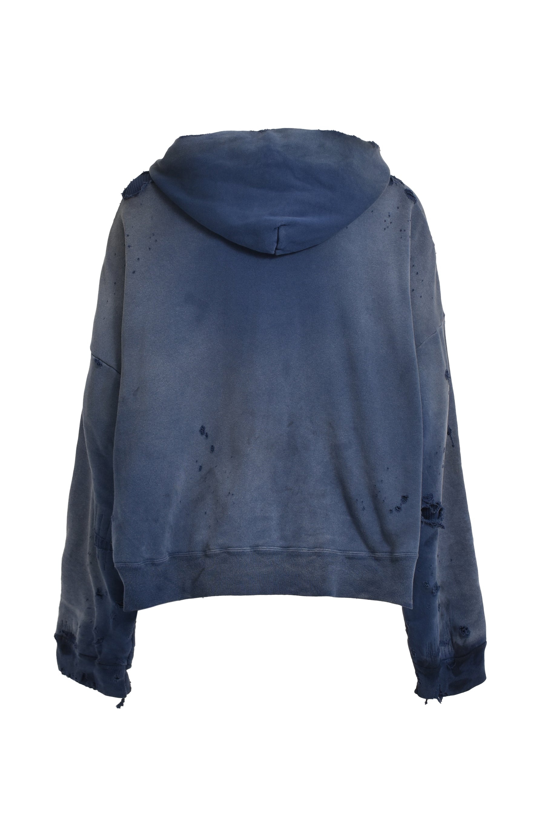 DOUBLE FACE HOODIE / NVY - 2