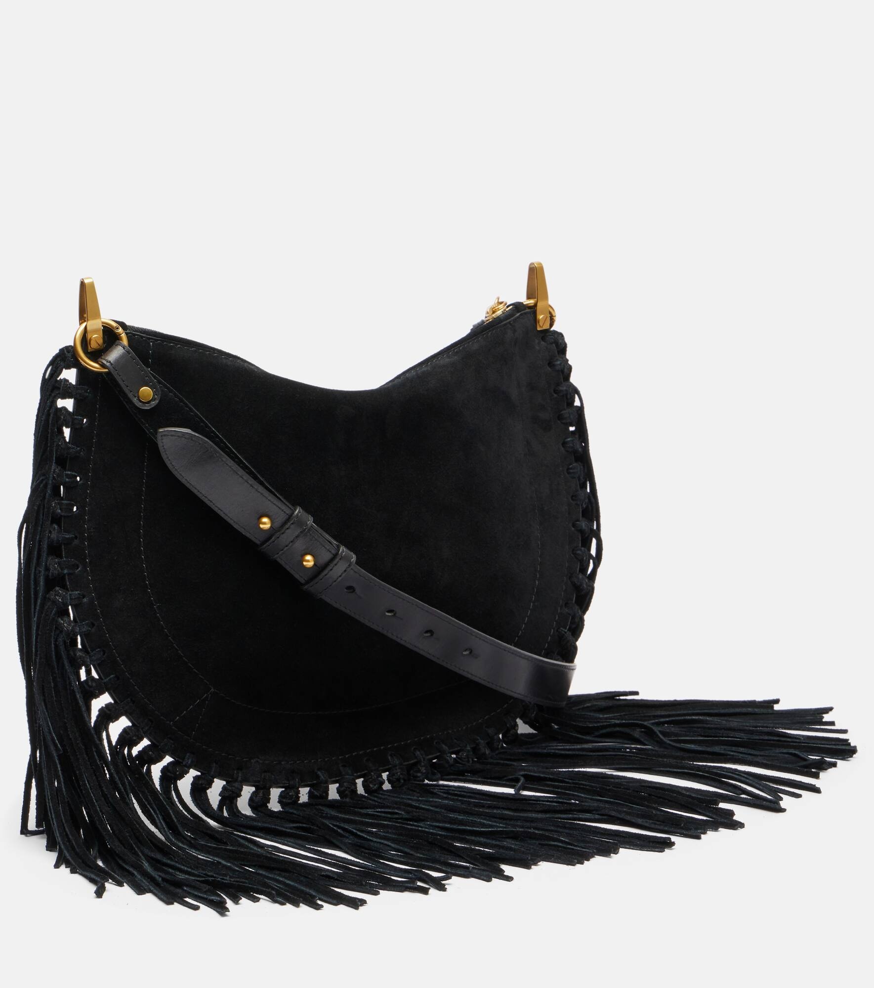 Oskan Soft Small suede shoulder bag - 4