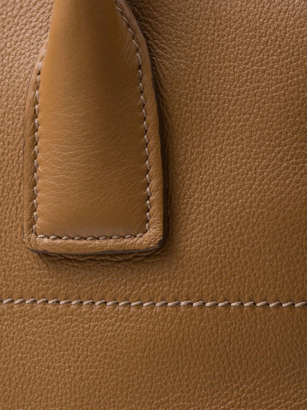 logo-lettering leather tote bag - 4