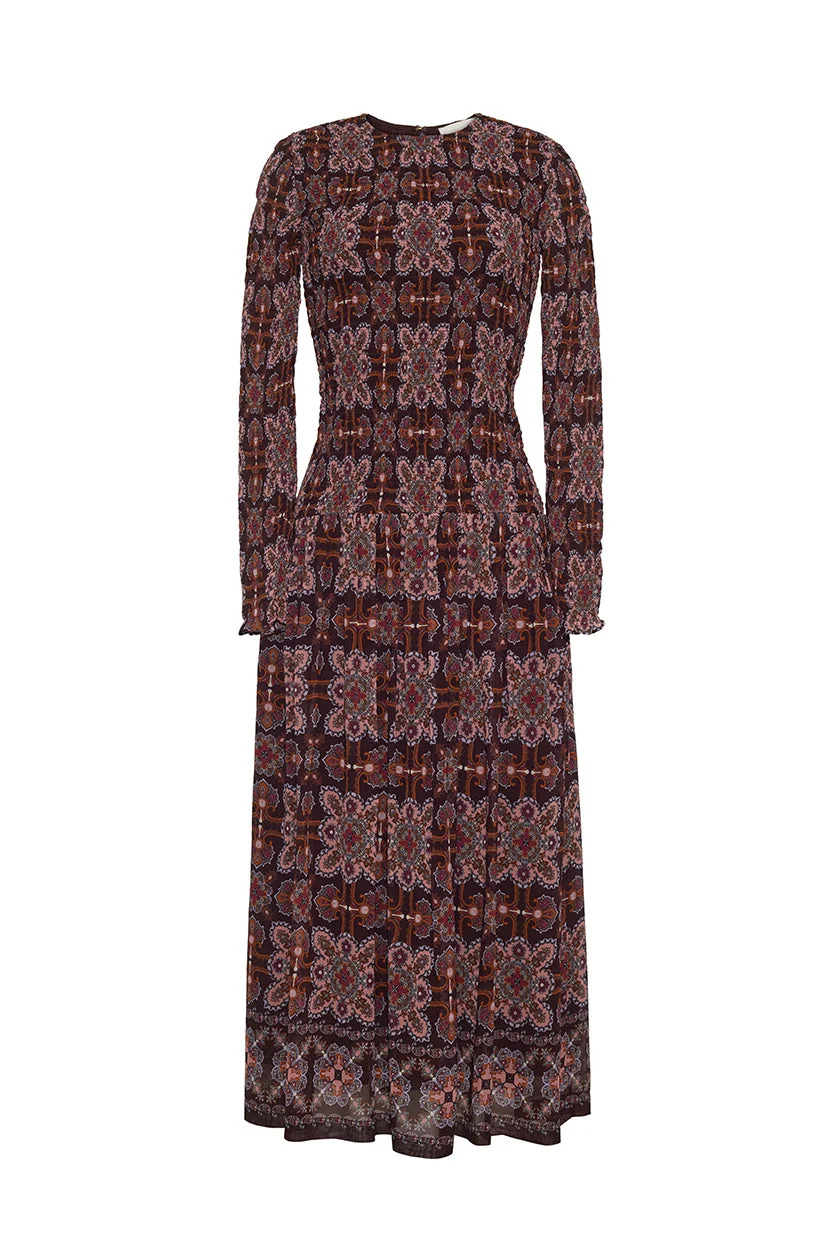 Blossom Dress
Dusky Tiles and Mosaic Details - 1