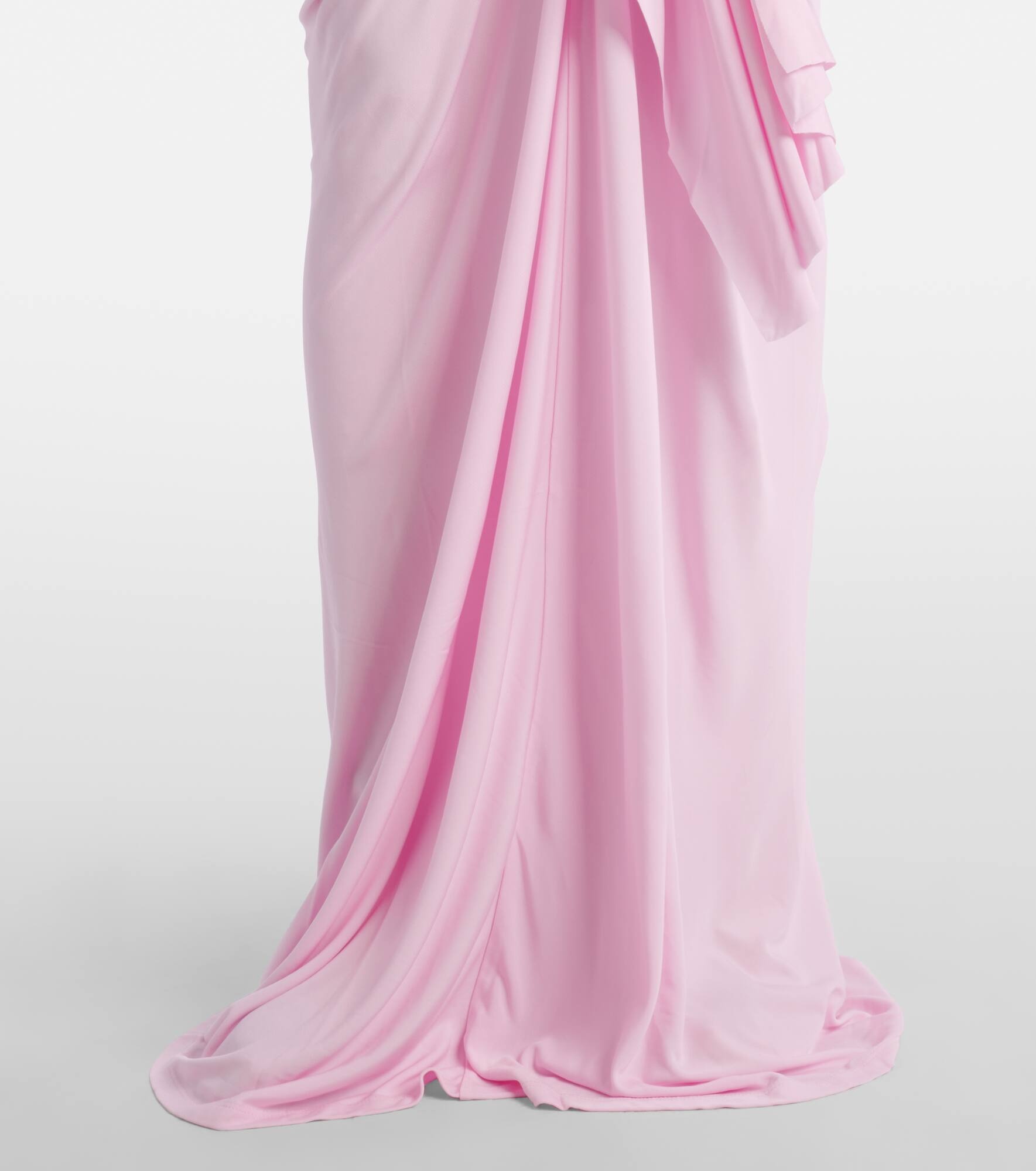 Vivenda draped jersey maxi dress - 6