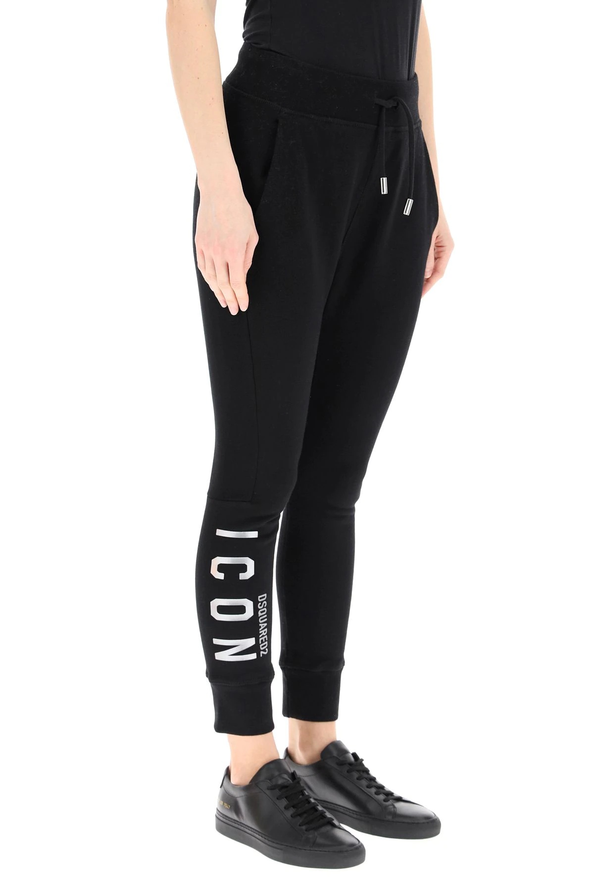 JOGGING TROUSERS WITH ICON REFLECT LOGO - 3