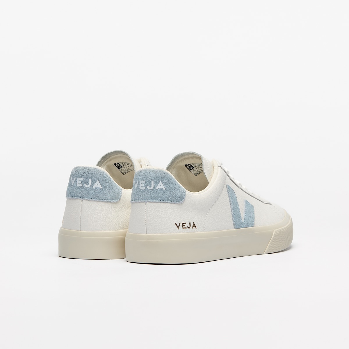 CAMPO LEATHER WHITE STEEL - 3