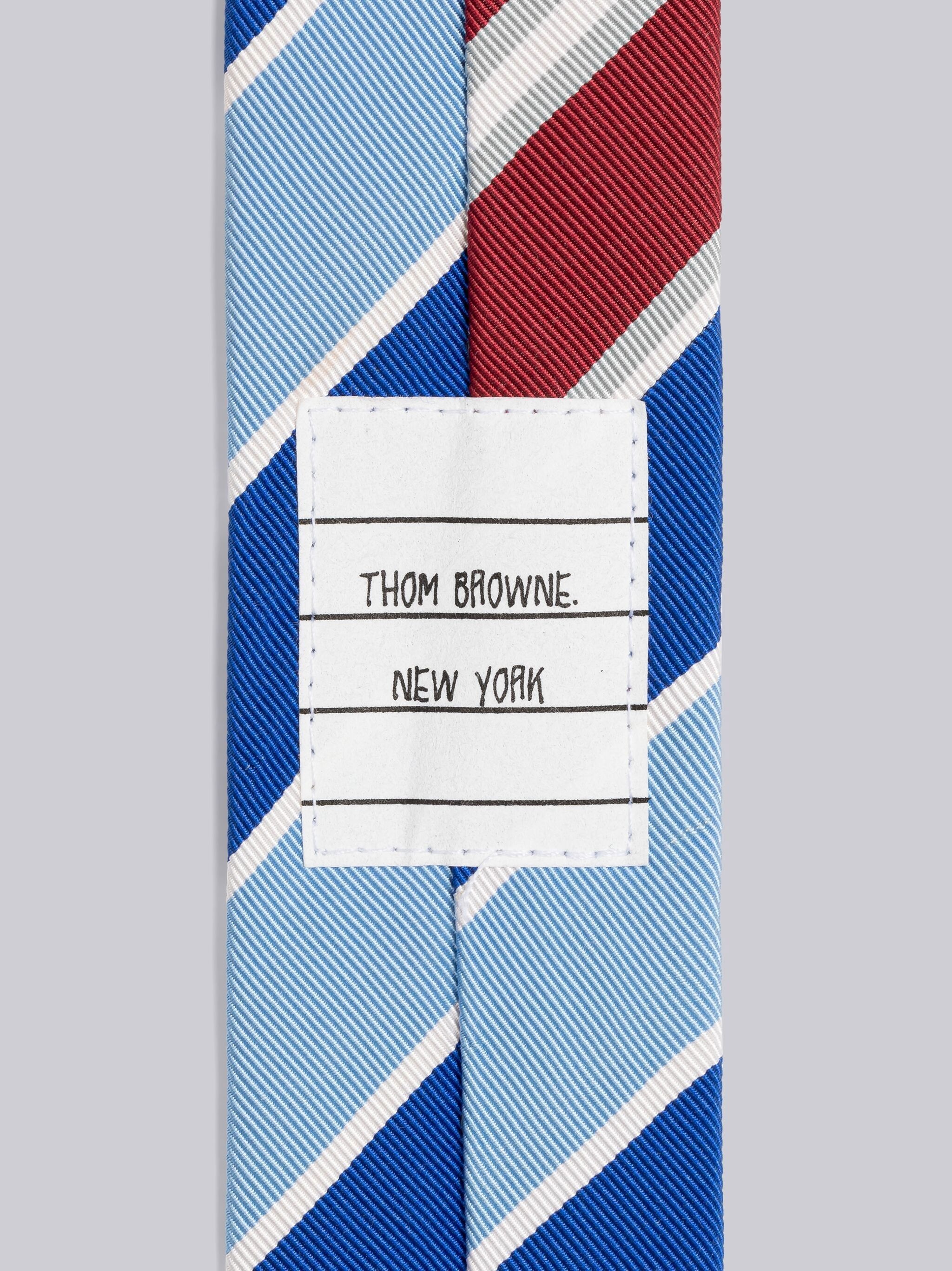 Fun-Mix Stripe 3-Panel Mogador Tie - 2