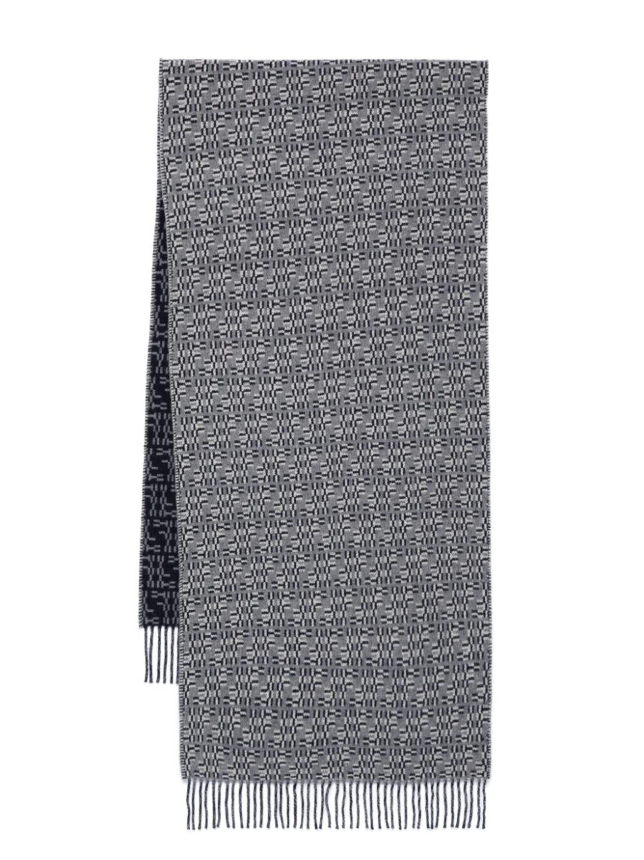 FF jacquard scarf - 1