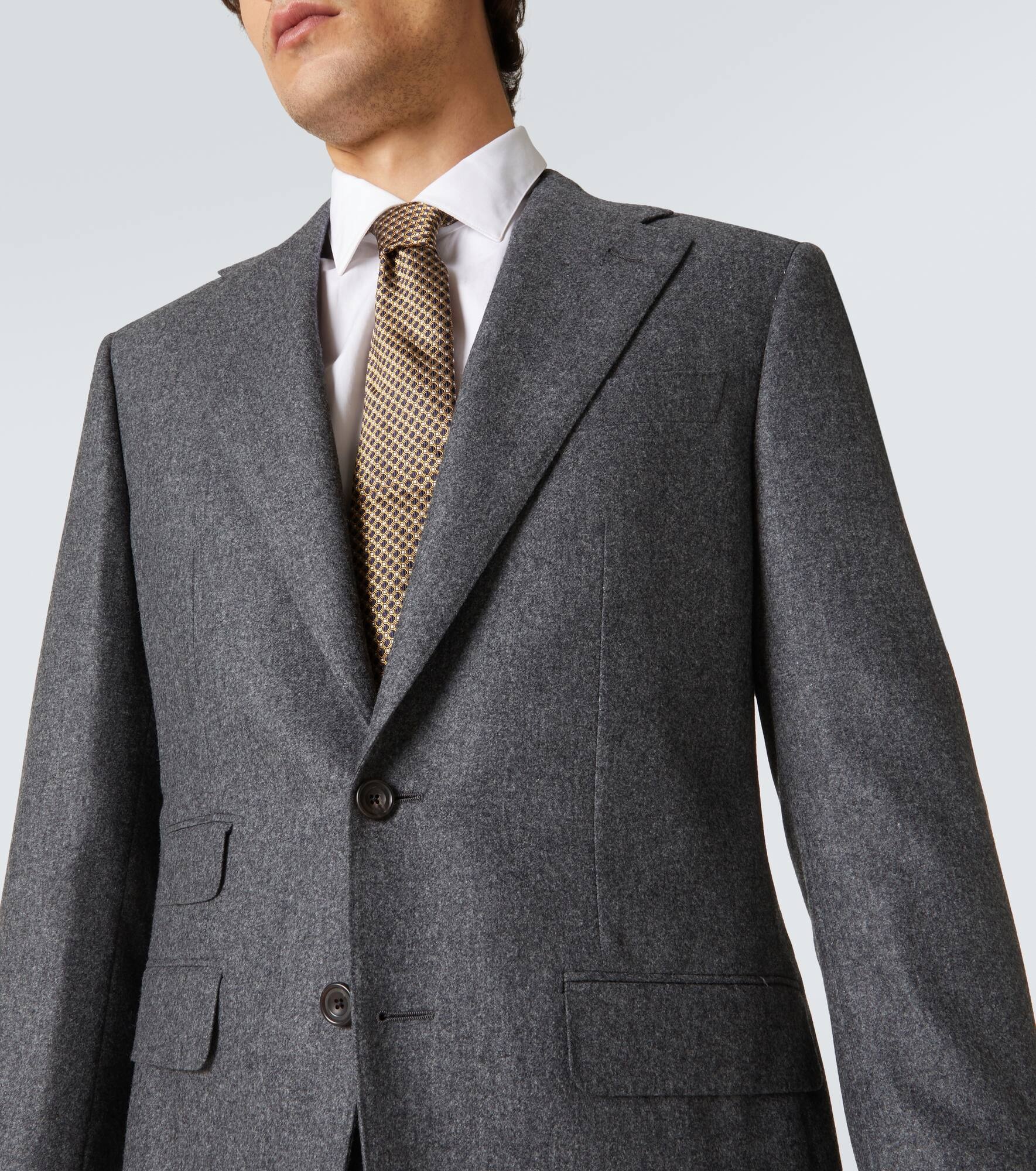 Wool flannel suit - 7