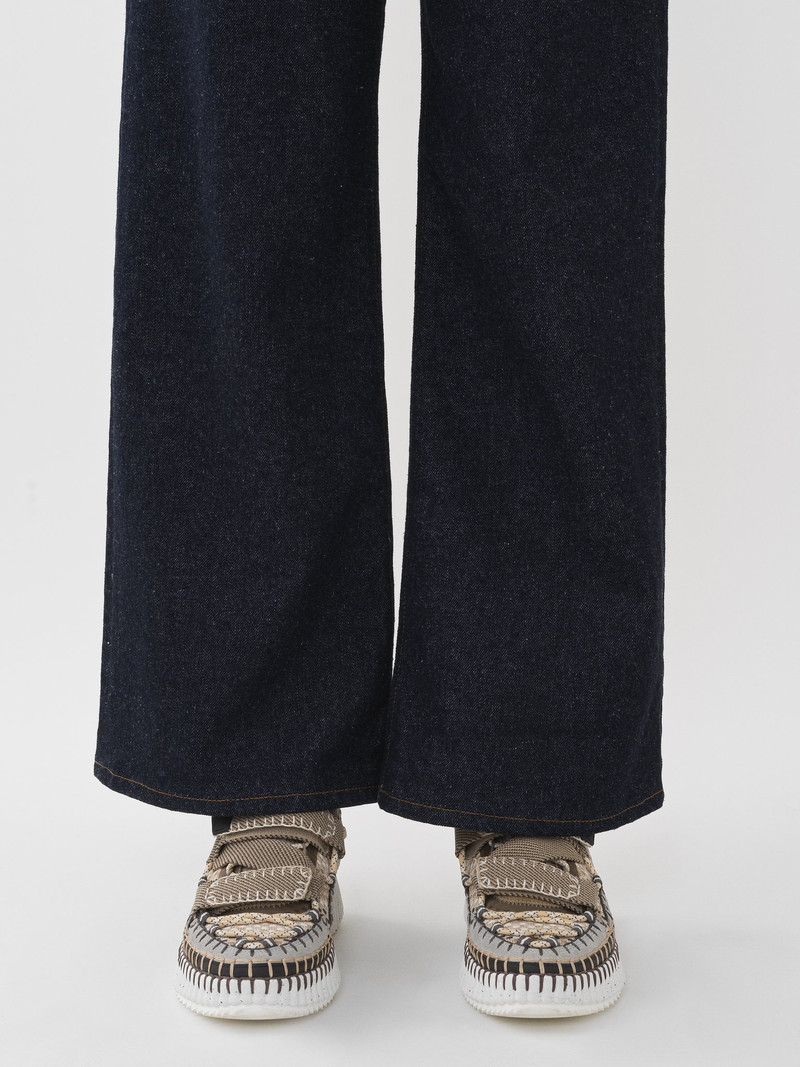 "STROMBOLI" WIDE CROPPED JEANS 5