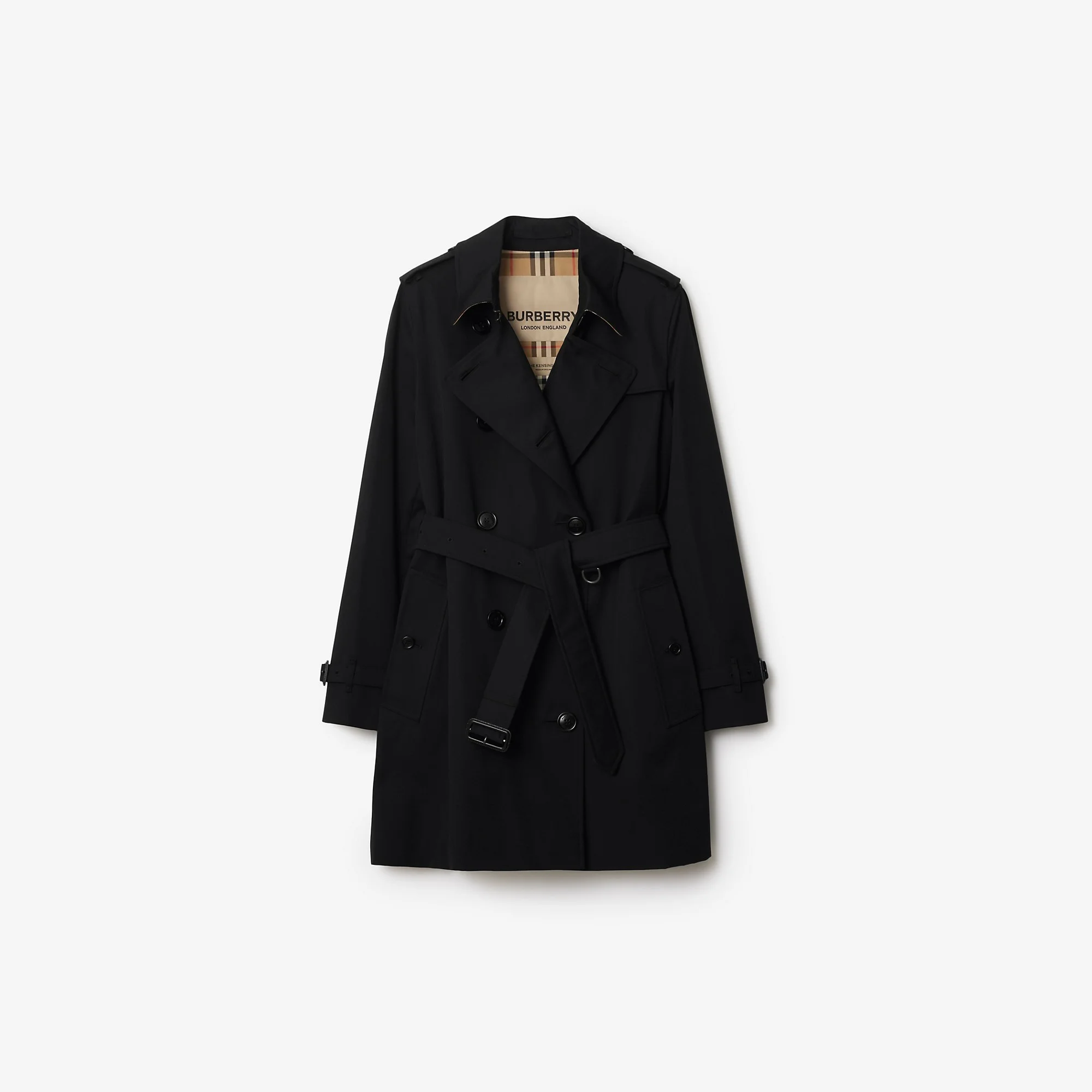 Short Kensington Heritage Trench Coat - 1