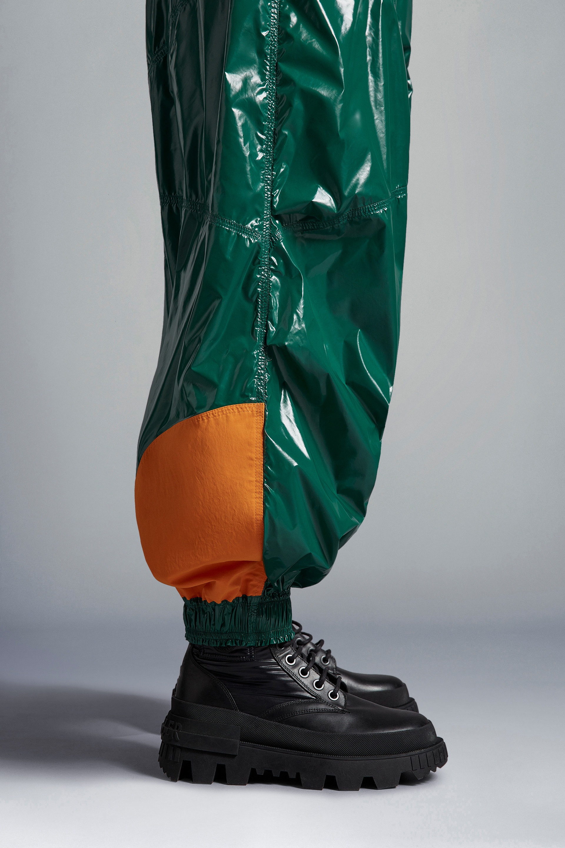 Glossy Nylon Pants - 4