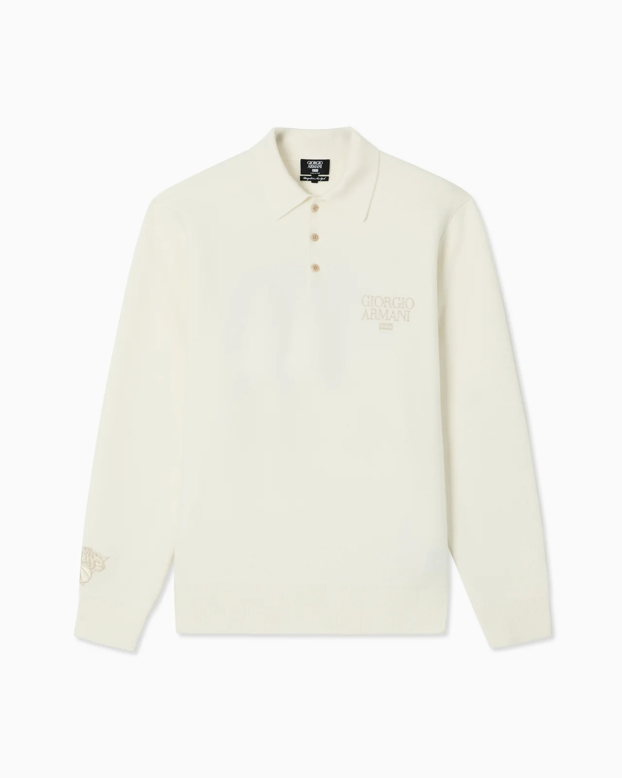 LONG-SLEEVE CASHMERE POLO KITH FOR KNICKS - 1