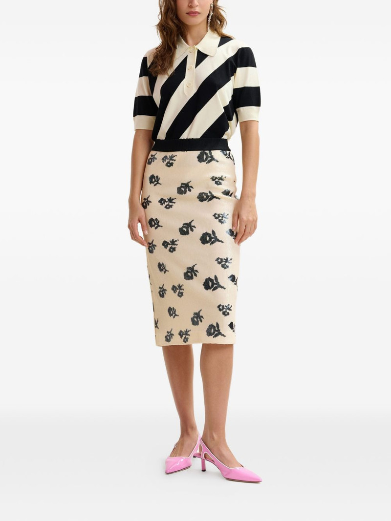 ESSENTIEL ANTWERP striped polo top outlook