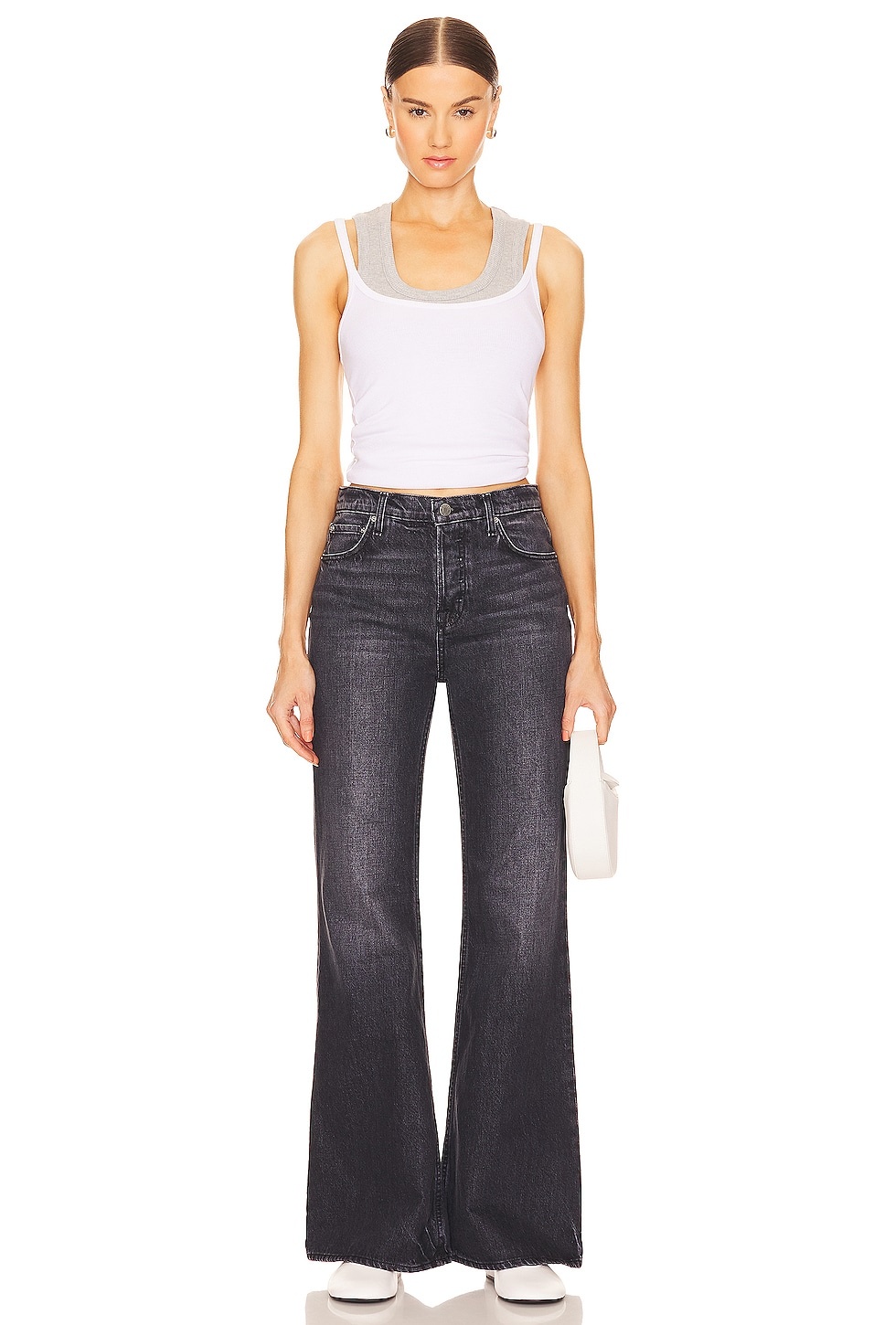 Jade Low Rise Relaxed Flare - 4