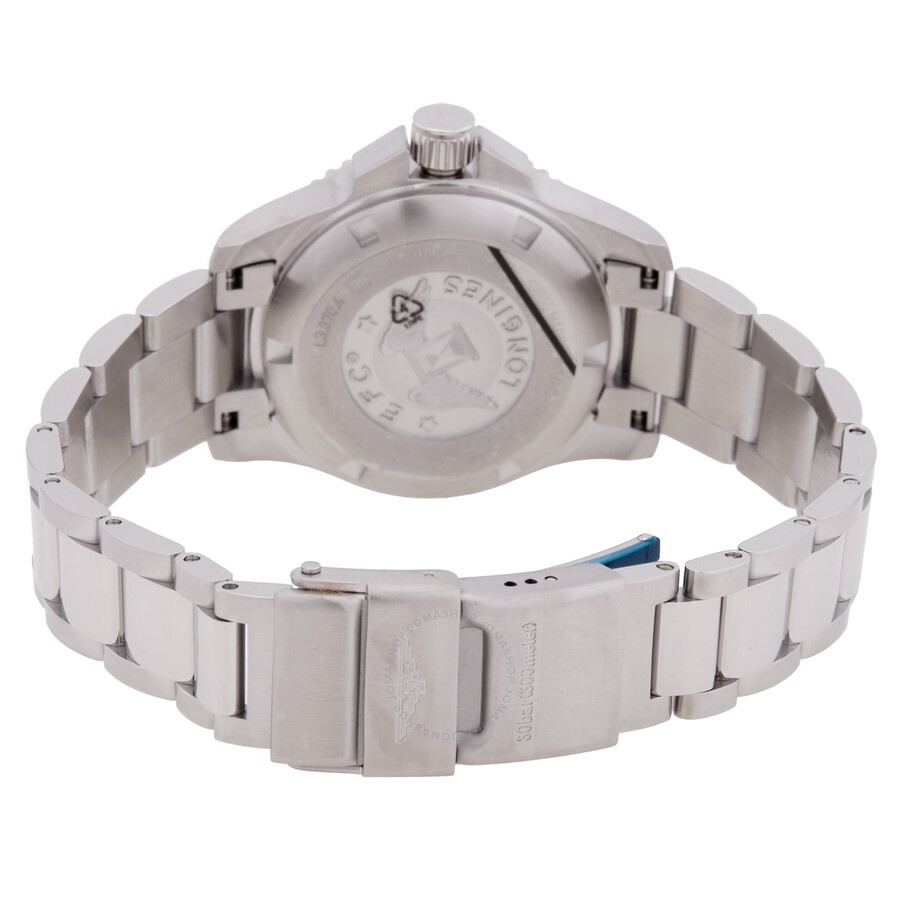 Longines Hydroconquest Quartz Black Dial Ladies Watch L3.370.4.56.6 - 3