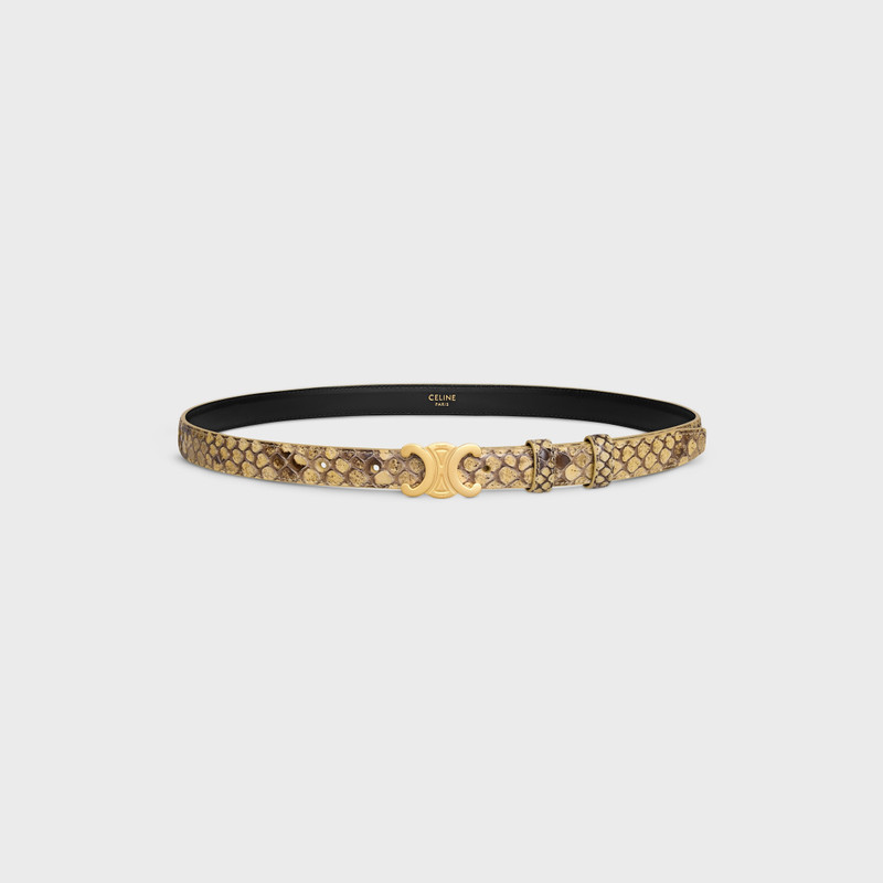 Small 18MM Triomphe Belt IN PYTHON 1