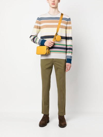 Paul Smith striped merino jumper outlook