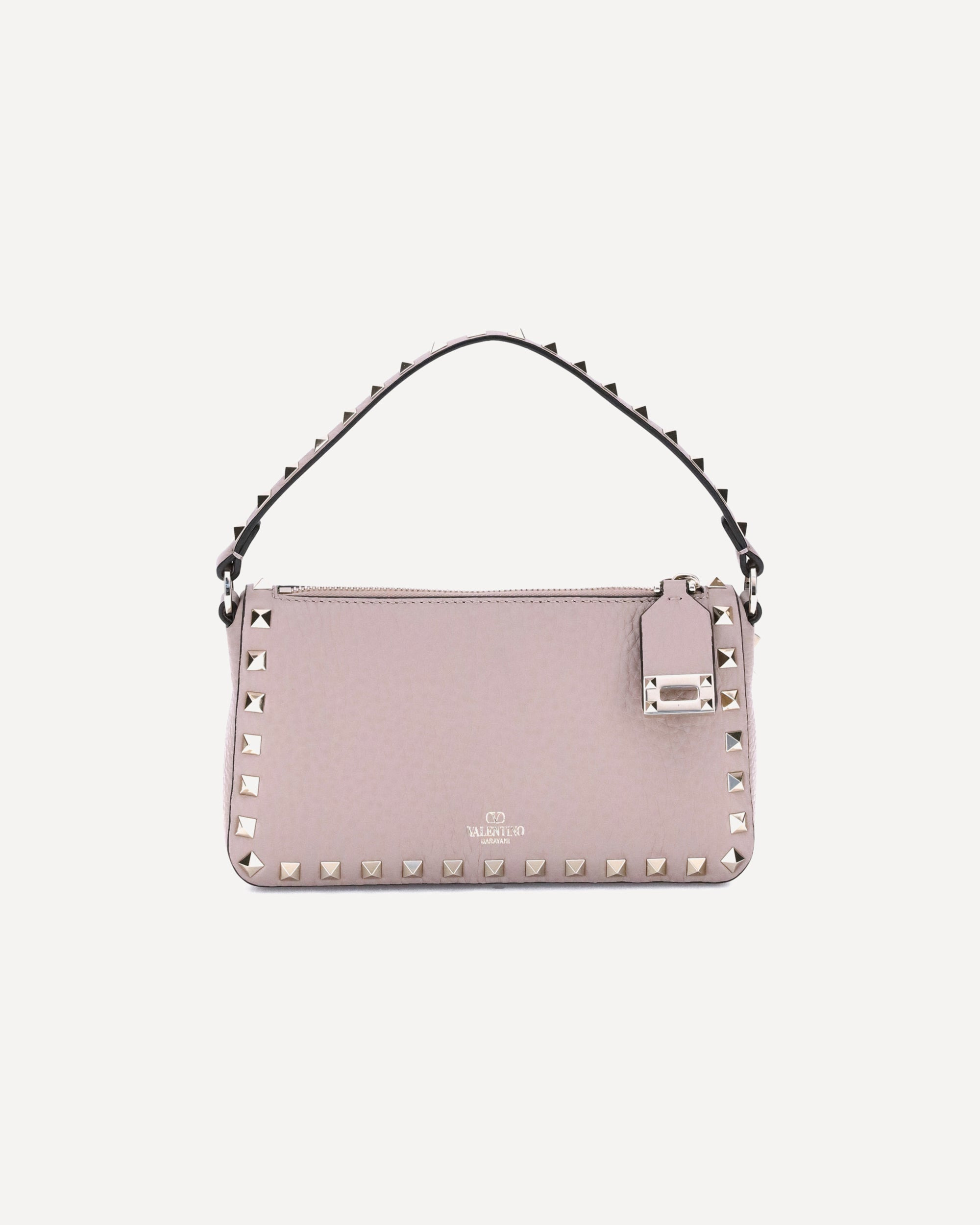 Rockstud Zip-Up Shoulder Bag - 1