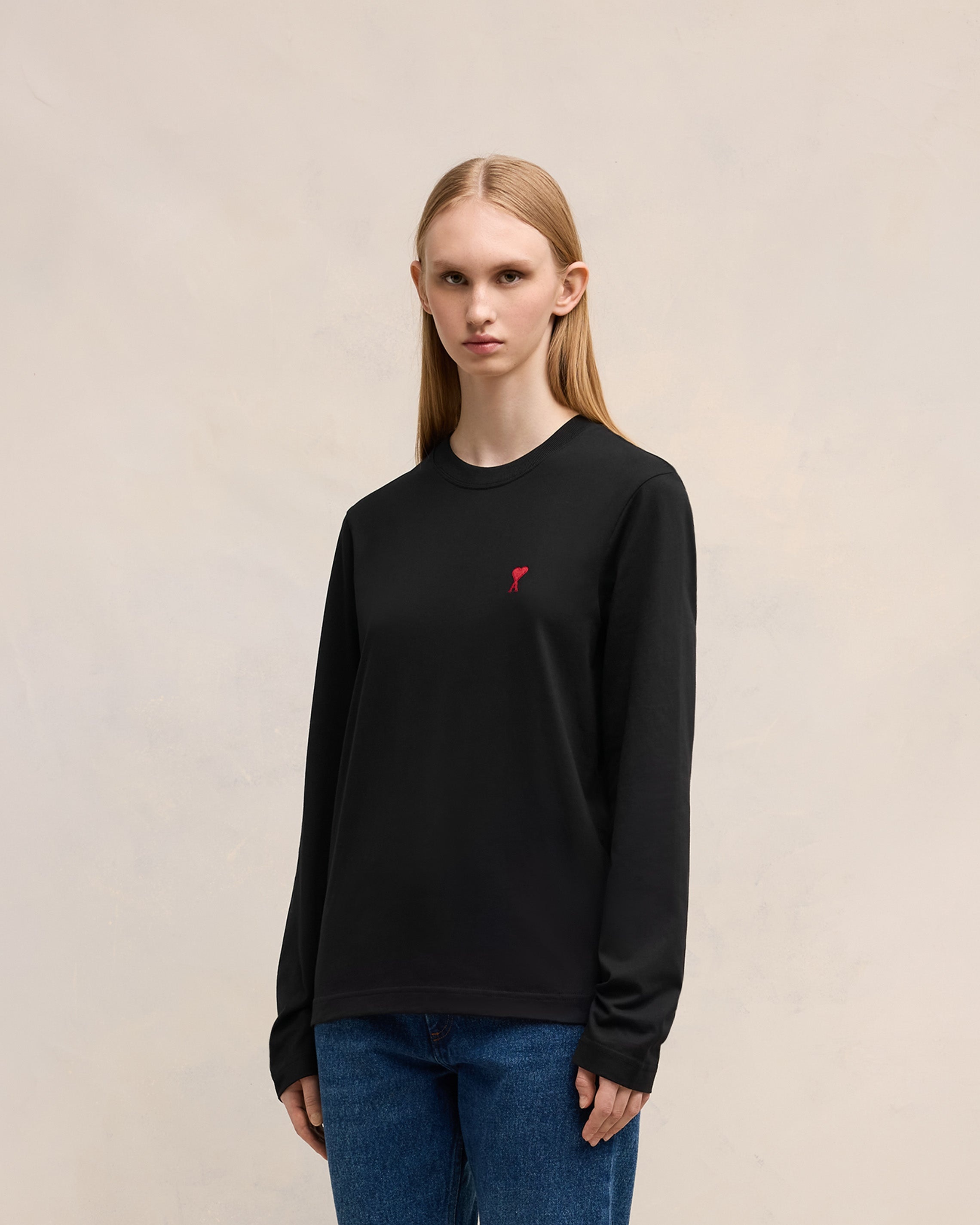 RED AMI DE COEUR LONG SLEEVES T-SHIRT - 6