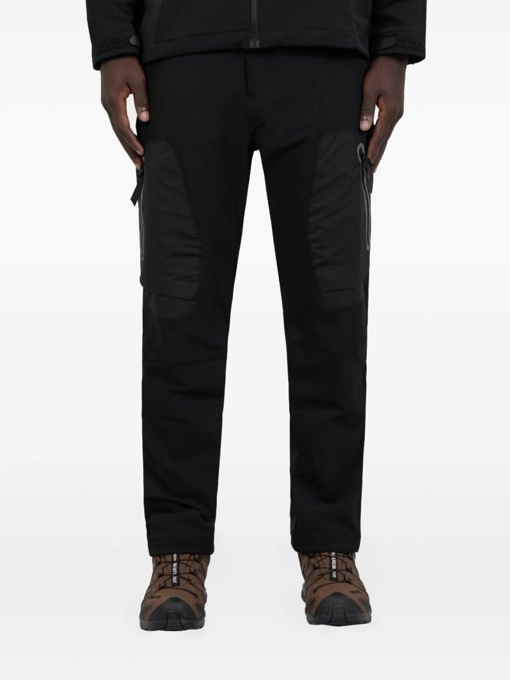 shell panel trousers - 1