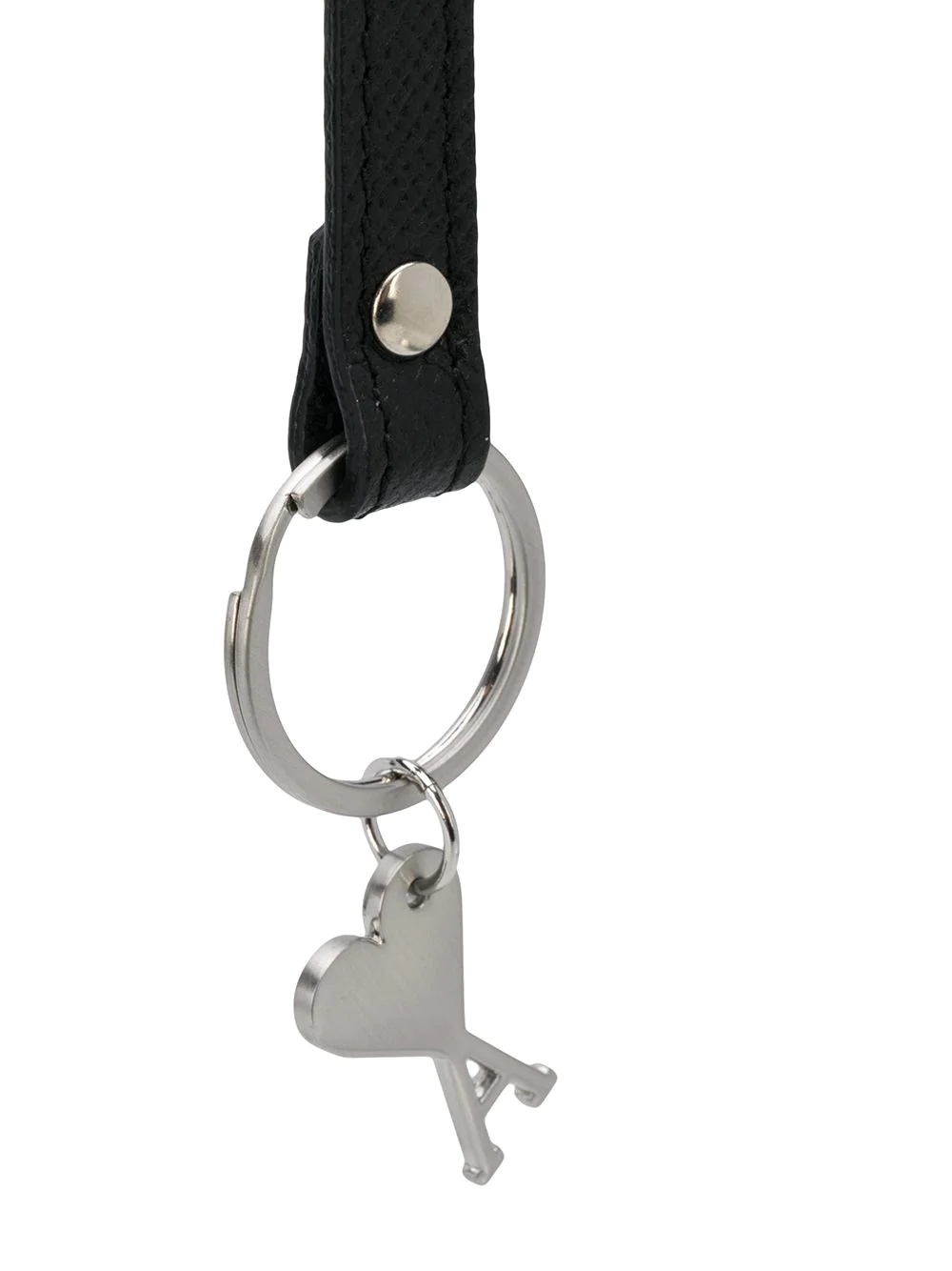 leather strap keychain - 2