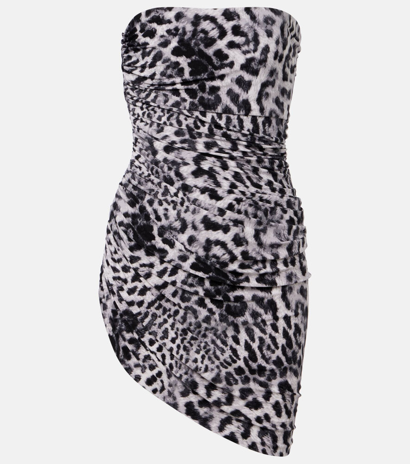 Diana Pickleball leopard-print minidress 1