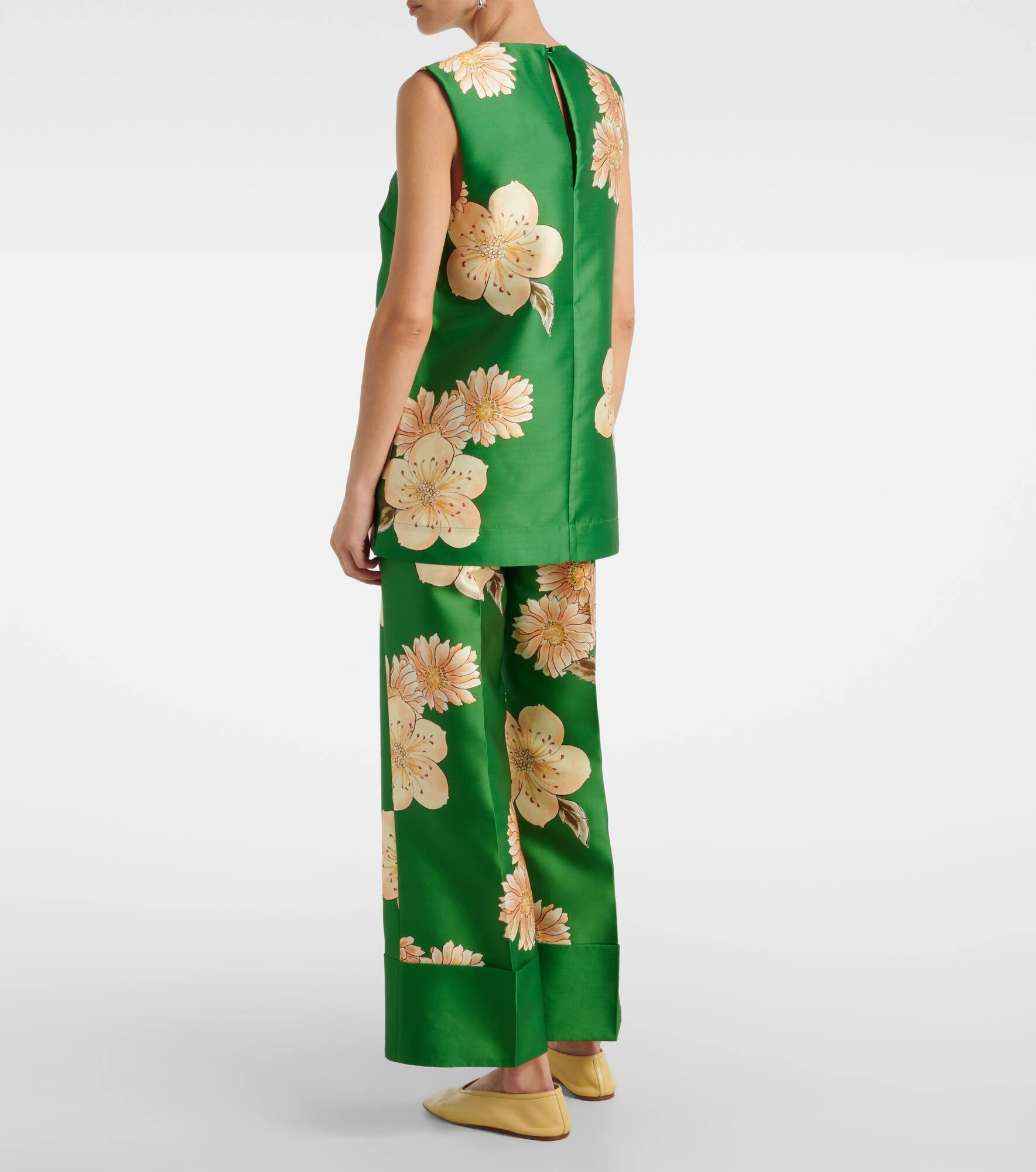 Sage floral top - 3