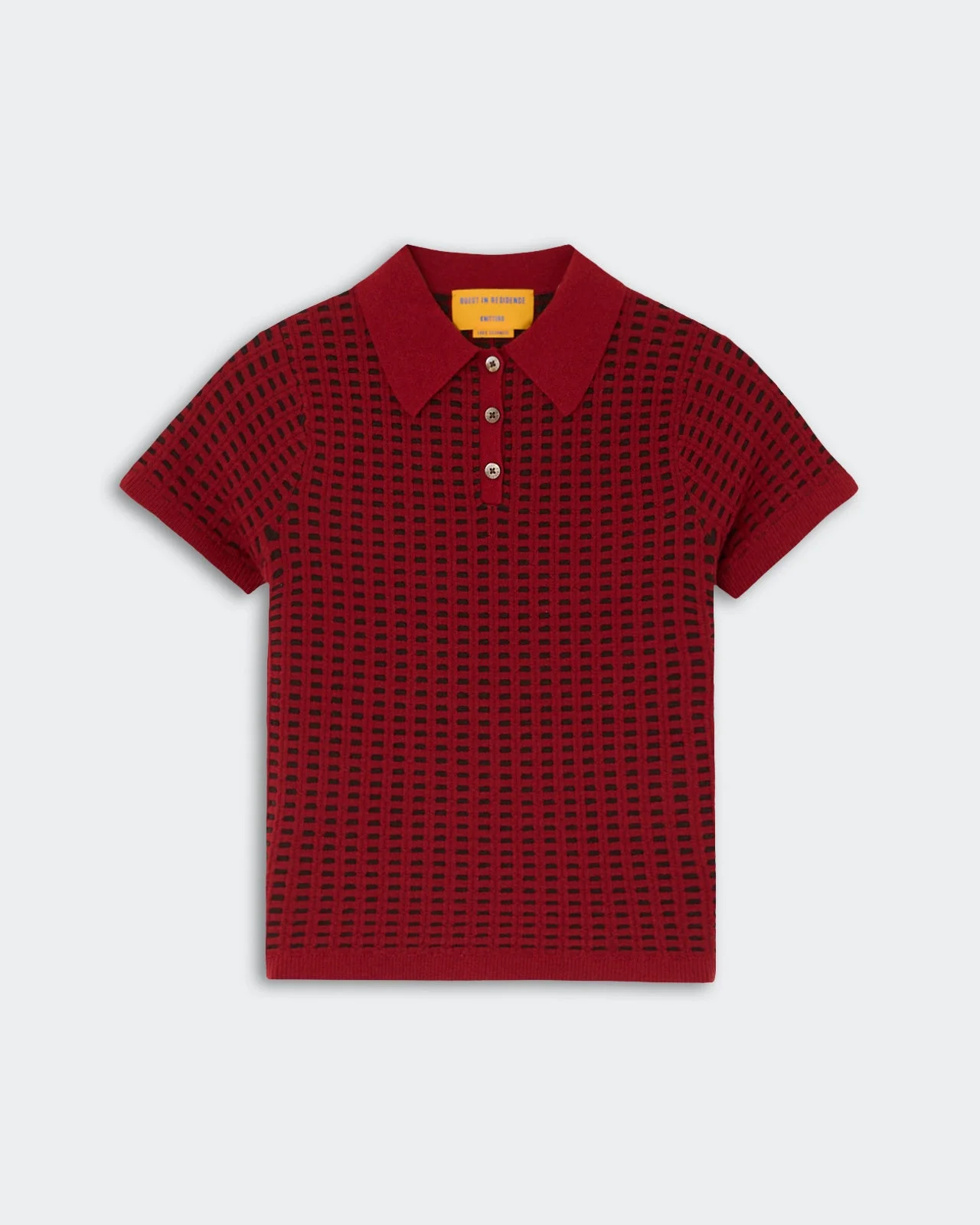 Shrunken Waffle Polo - 1