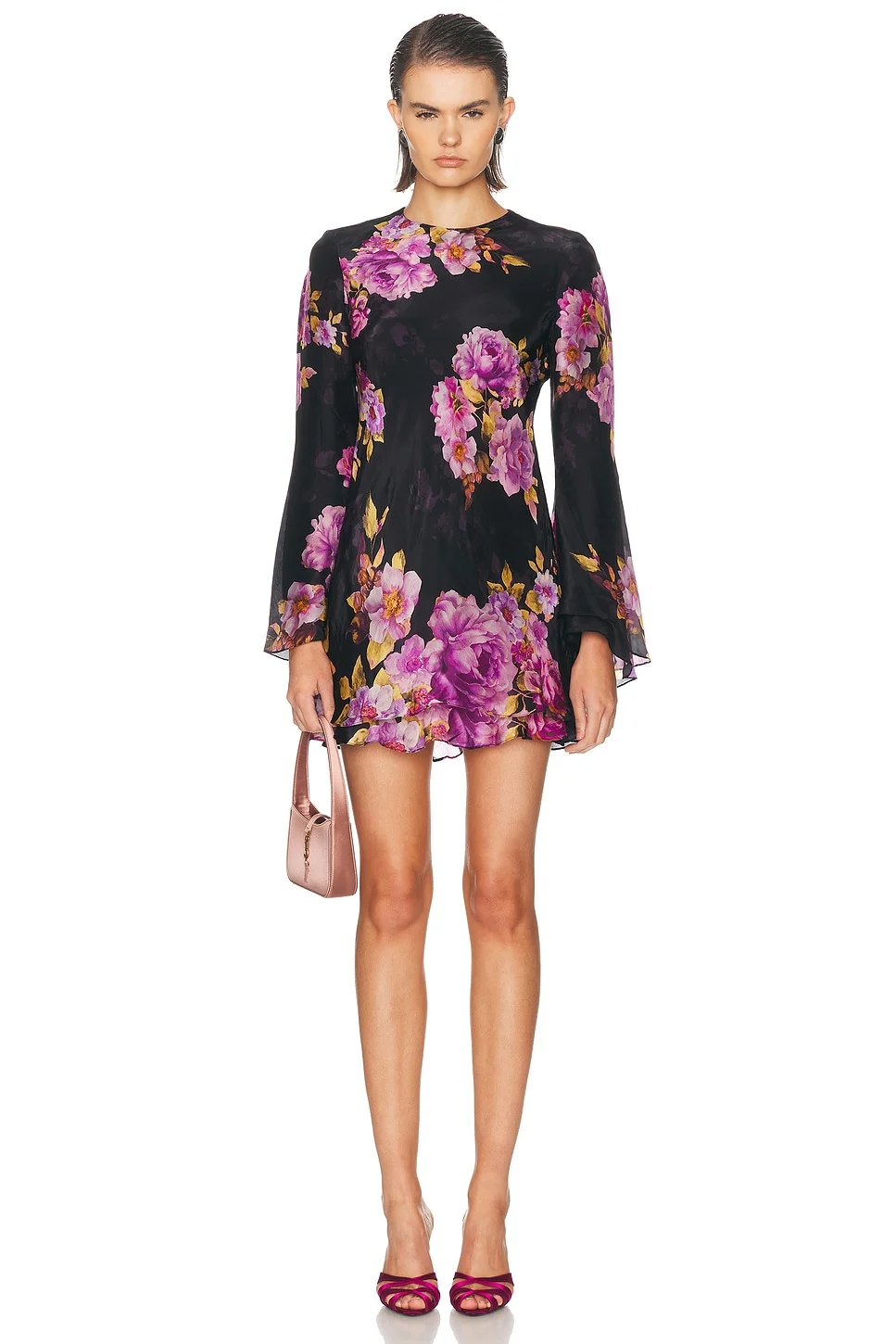 Double Layer Mini Dress - 1
