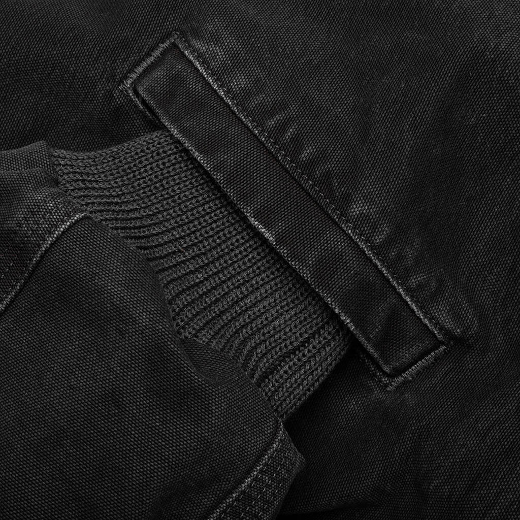 YOKE CABAN JACKET - WASHED BLACK - 4