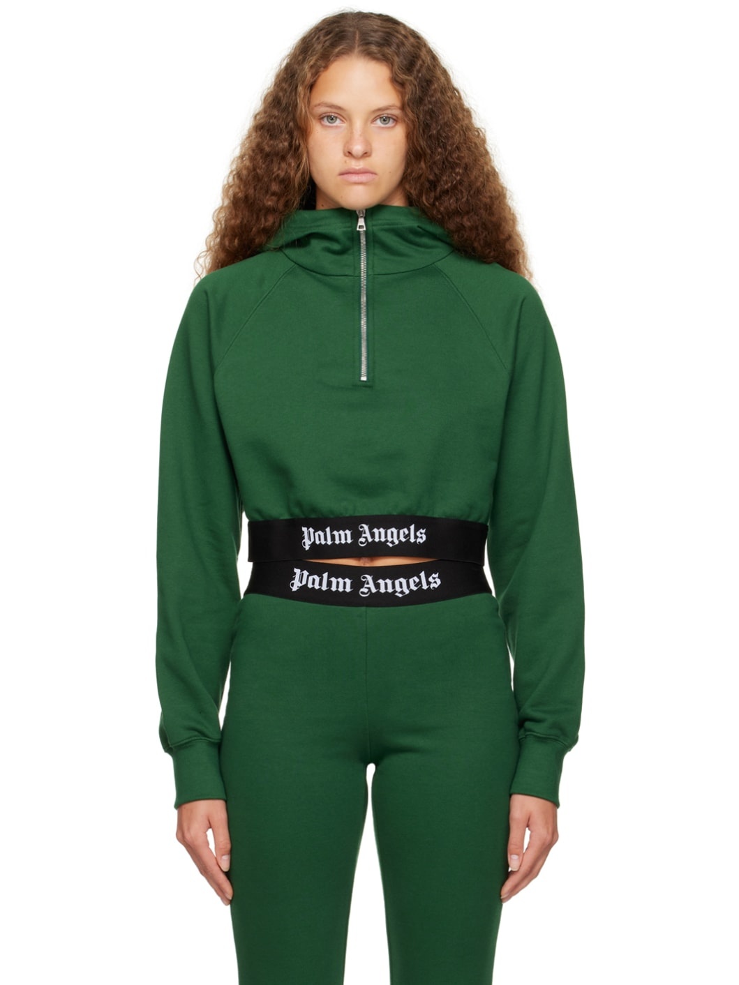 Green Zip Hoodie - 1
