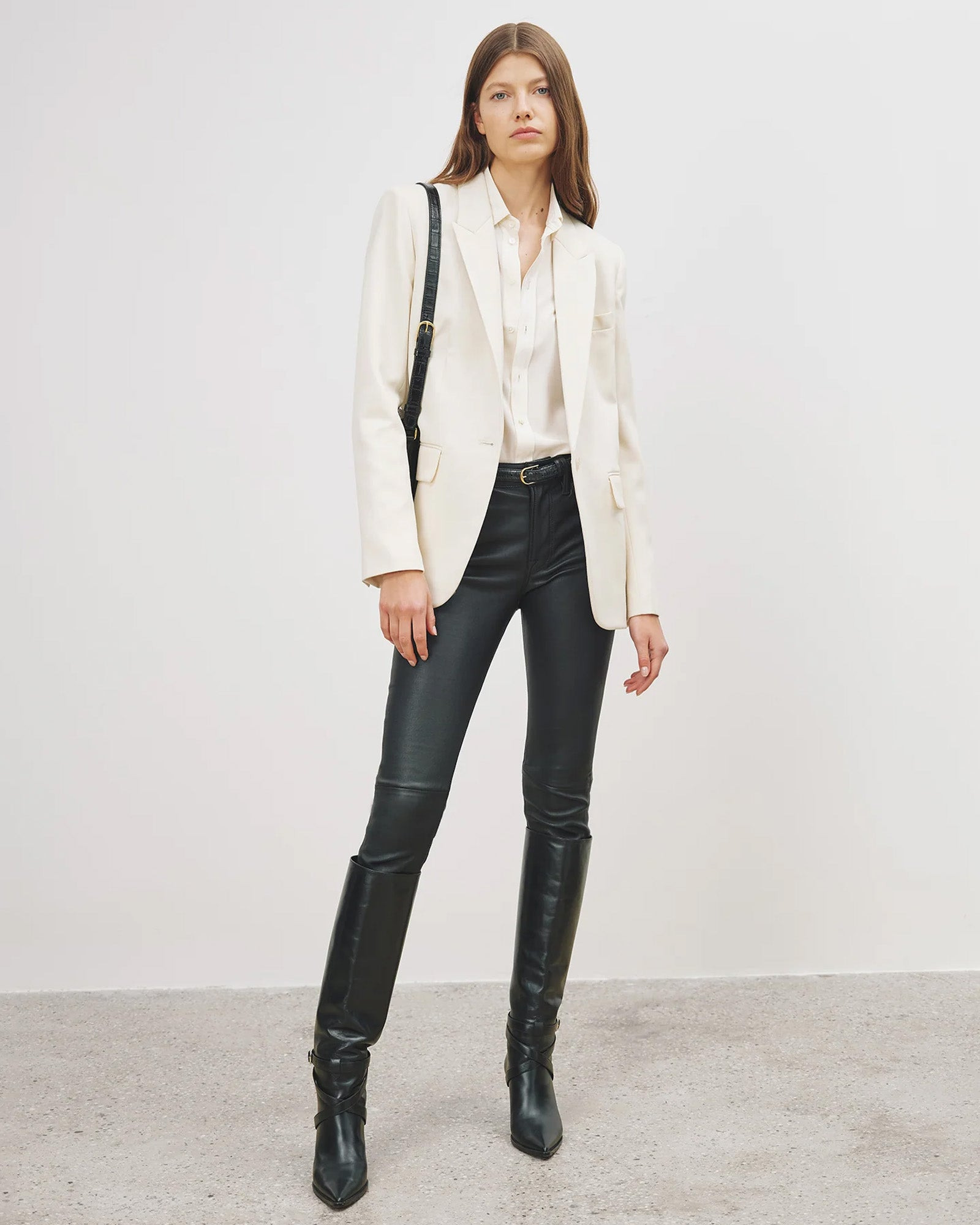 ADELE SINGLE BREASTED TAILORED JACKET - 4