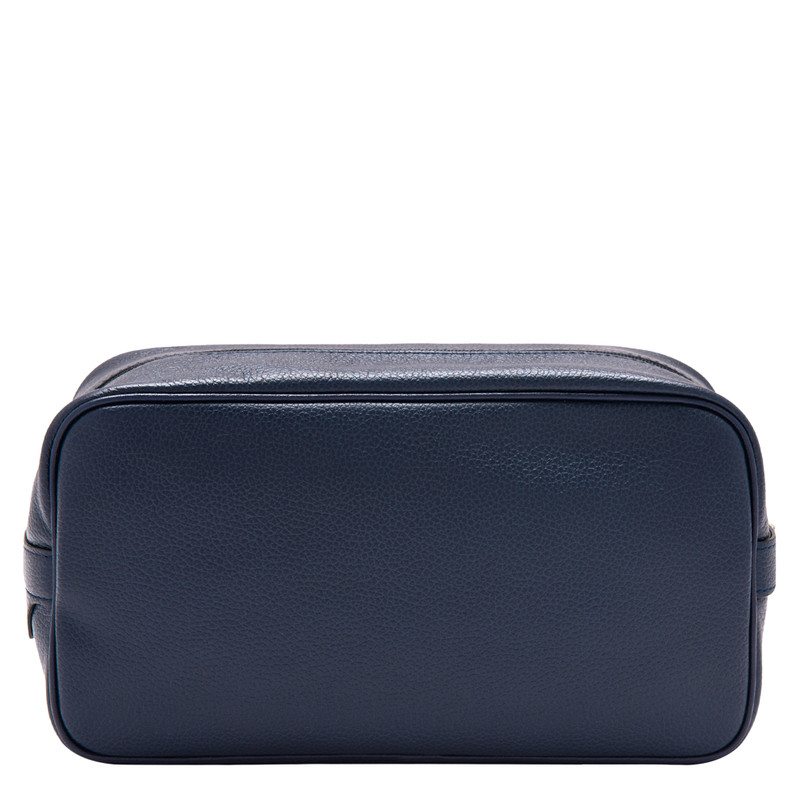 Le Foulonné Toiletry case Navy - Leather 3