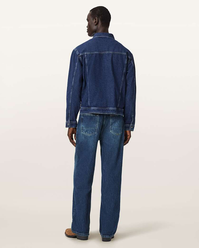 LENNY LOOSE FIT WIDE LEG DENIM JEANS 7