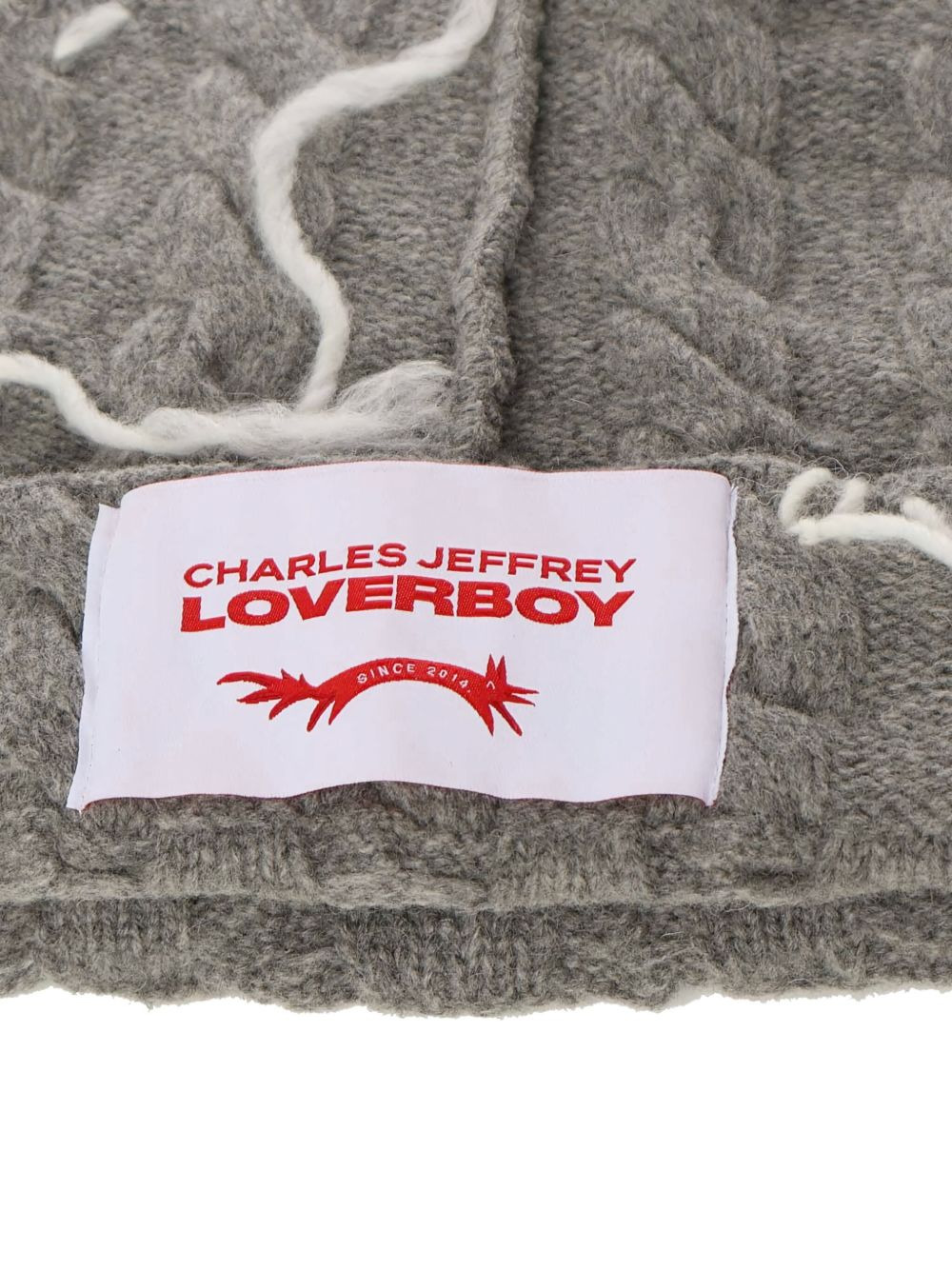 logo-patch beanie - 3