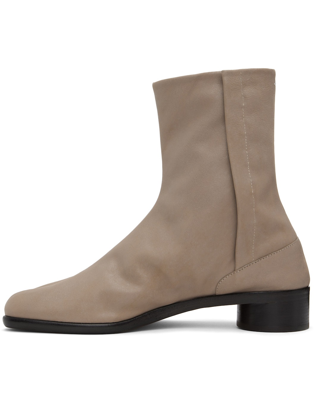 Gray Tabi Ankle Boots - 3