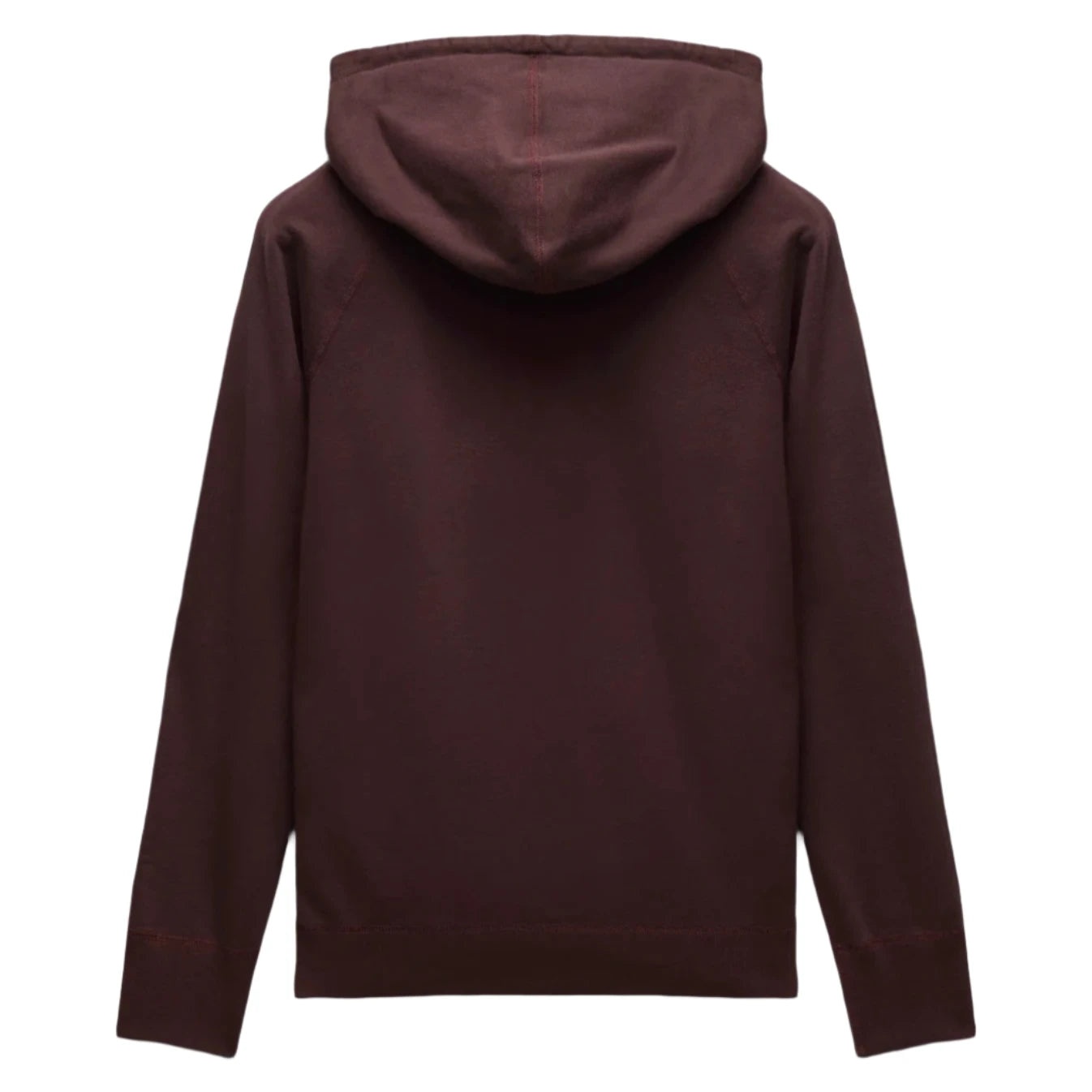 Midweight Terry Slim Zip Hoodie Oxblood - 2