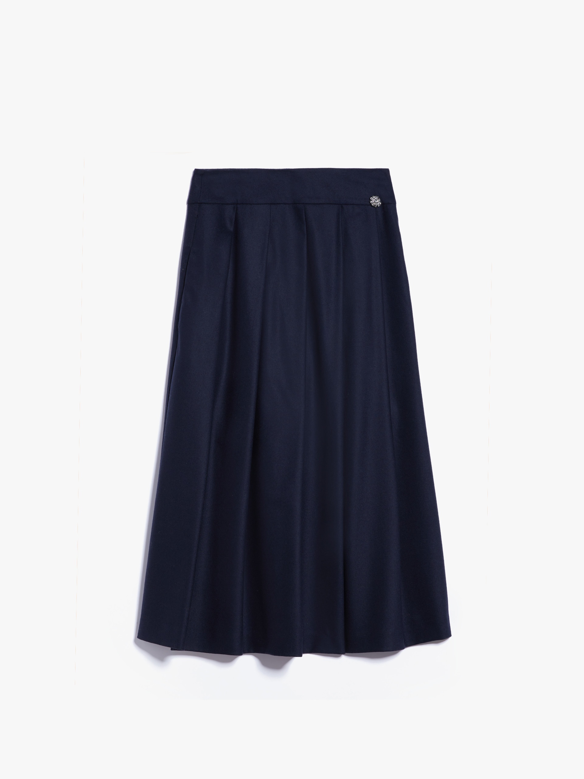 ROMOLO Wool pleated skirt - 1