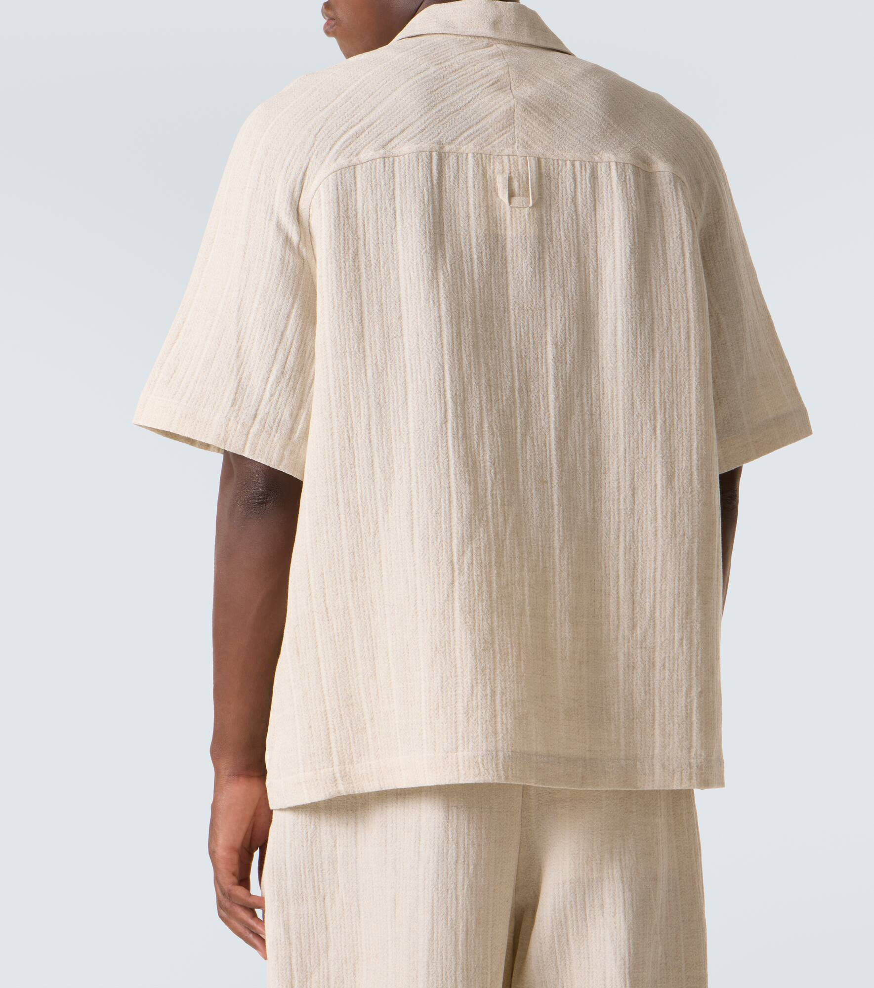 Fonccio jacquard bowling shirt - 4