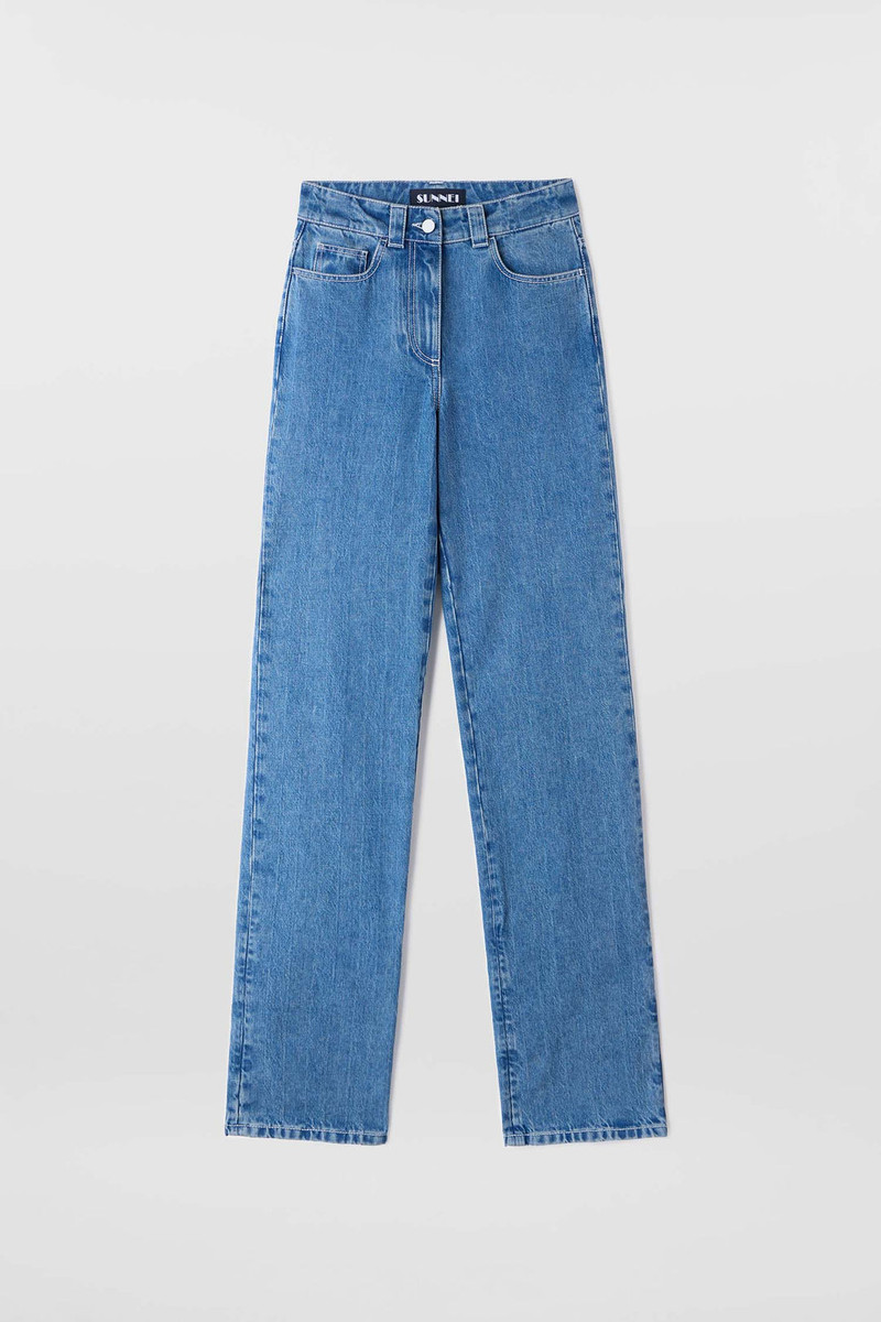 BELLIDENTRO PANTS / light washed denim 1
