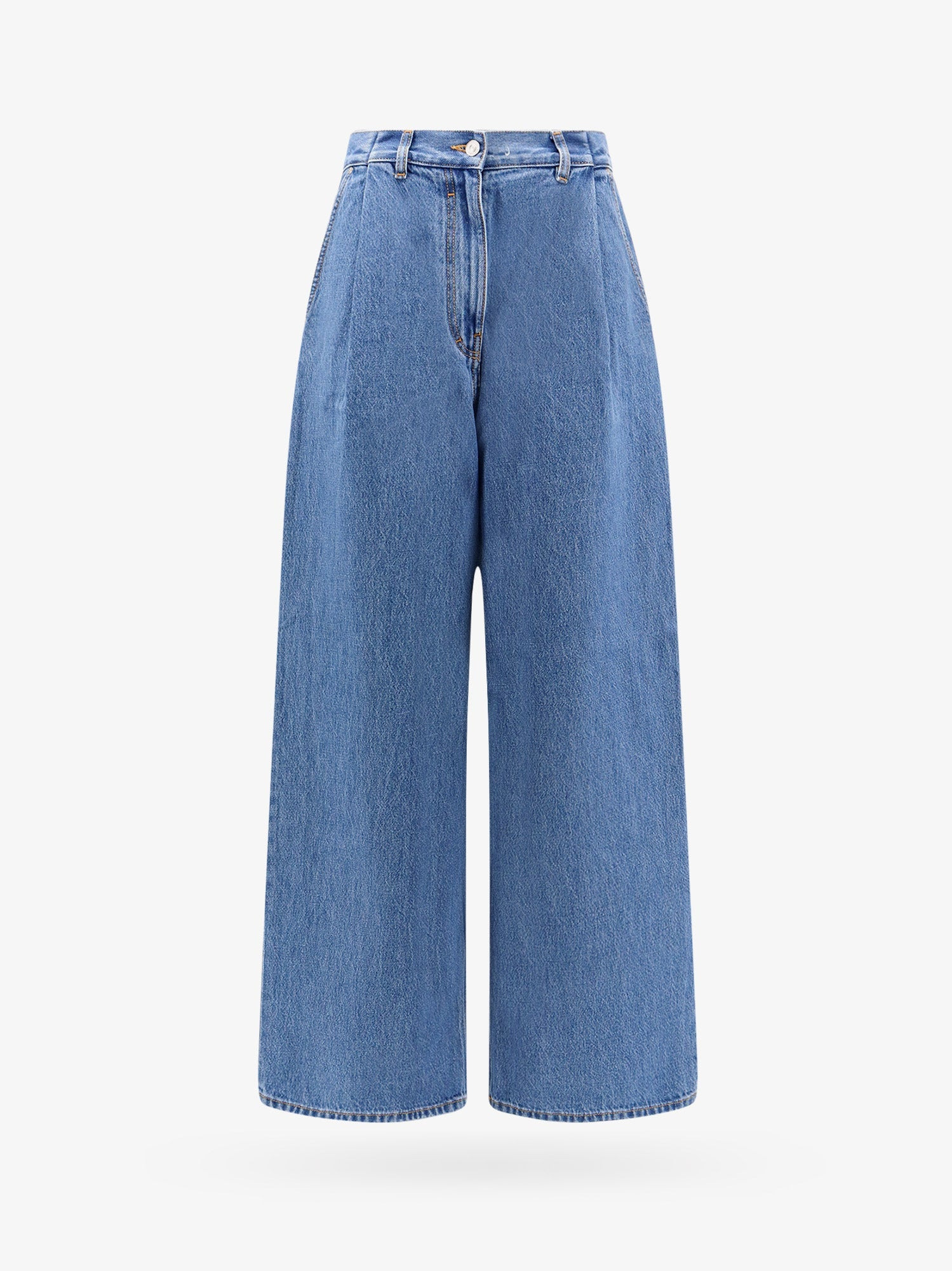 Cotton Jeans With Metal 4G Detail - 1